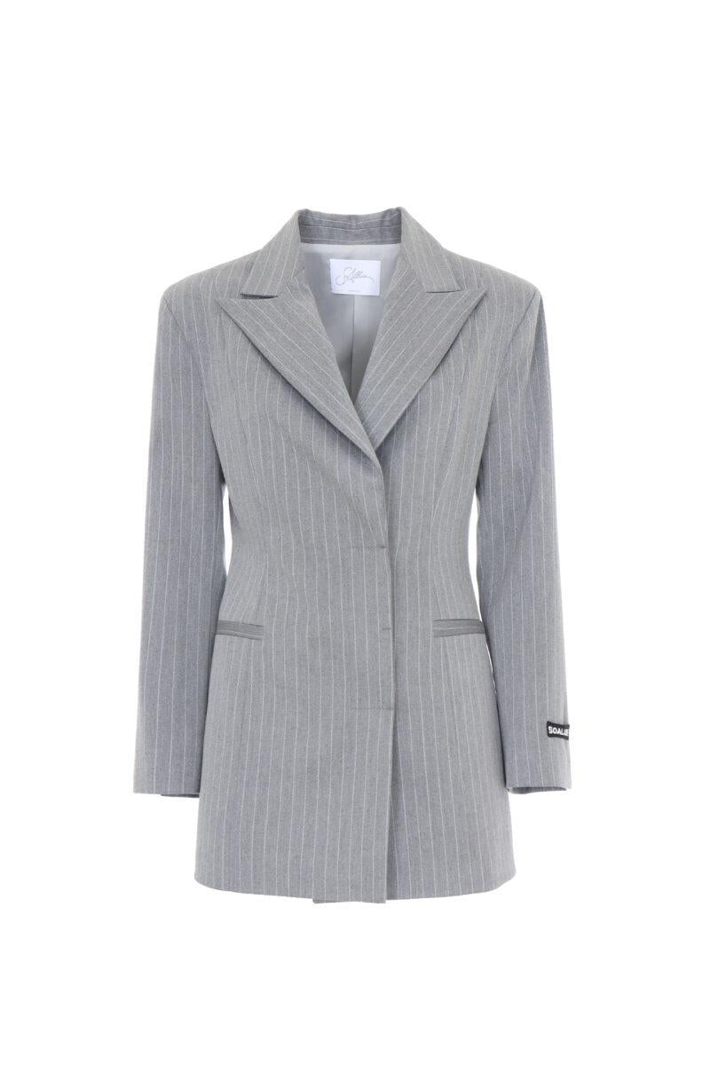 GIACCA ROBE-MONTEAU GESSATO