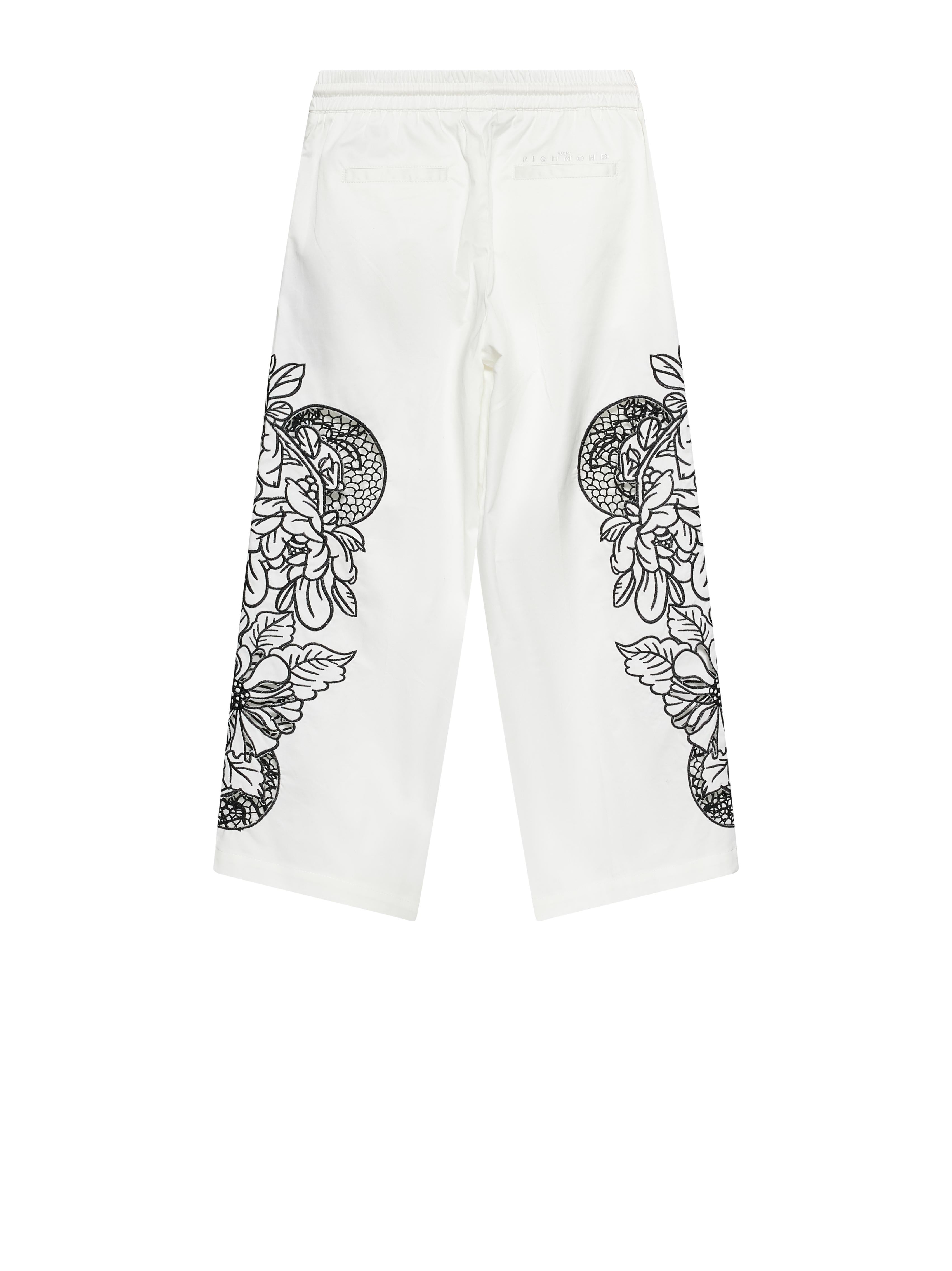 pantalone sherongi RGP26127PA WHITE JOHN RICHMOND JUNIOR