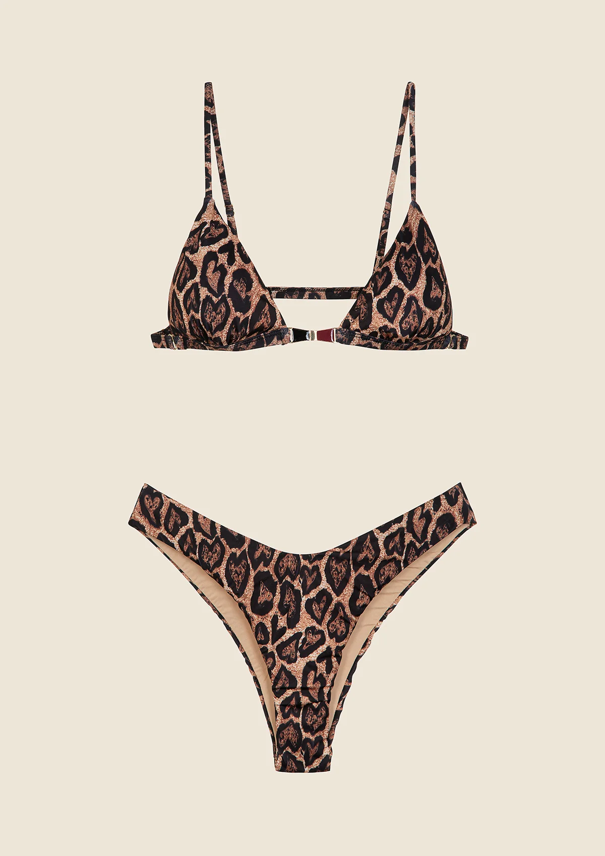 Bikini Donna F**K Triangolo con Slip Americano Fisso FK25-0020X26 FANTASIA F**K