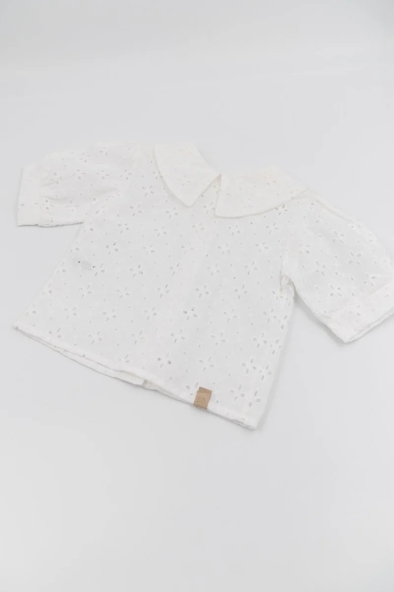 Camicia bimba 823 OFFWHITE BAMBOOM