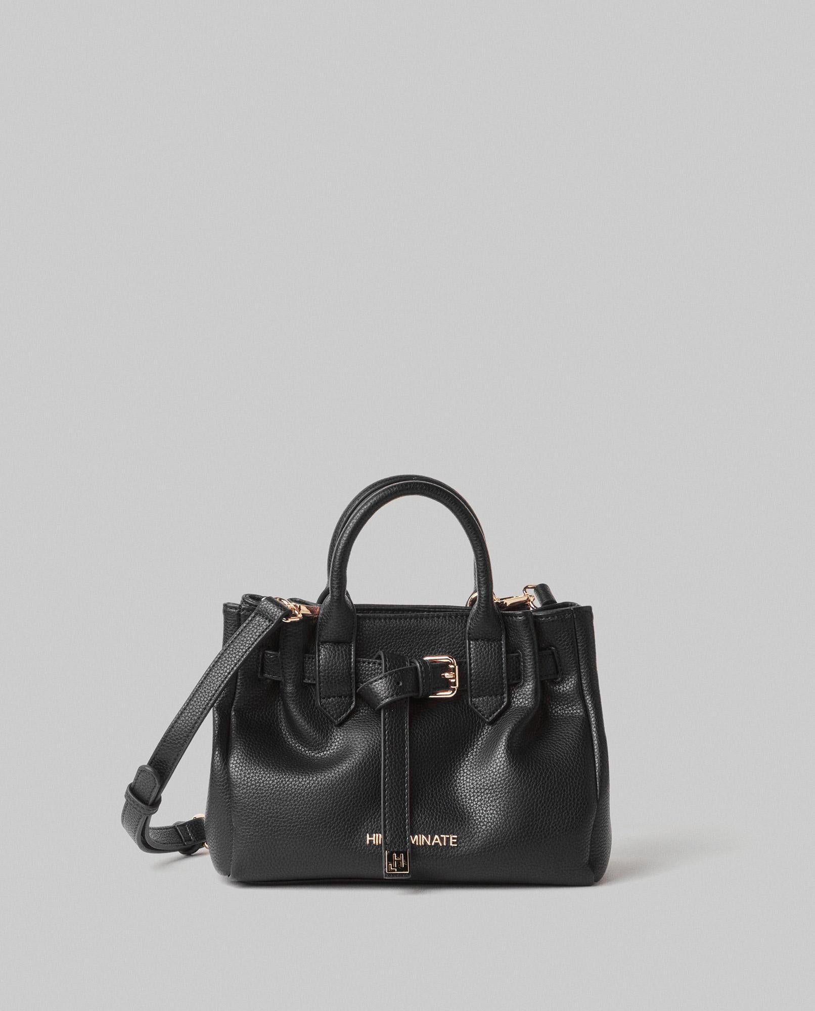 Borsa DONNA Piccola In Ecopelle Con Placchetta In Metallo HINNOMINATE HMACW00125 NERO HINNOMINATE