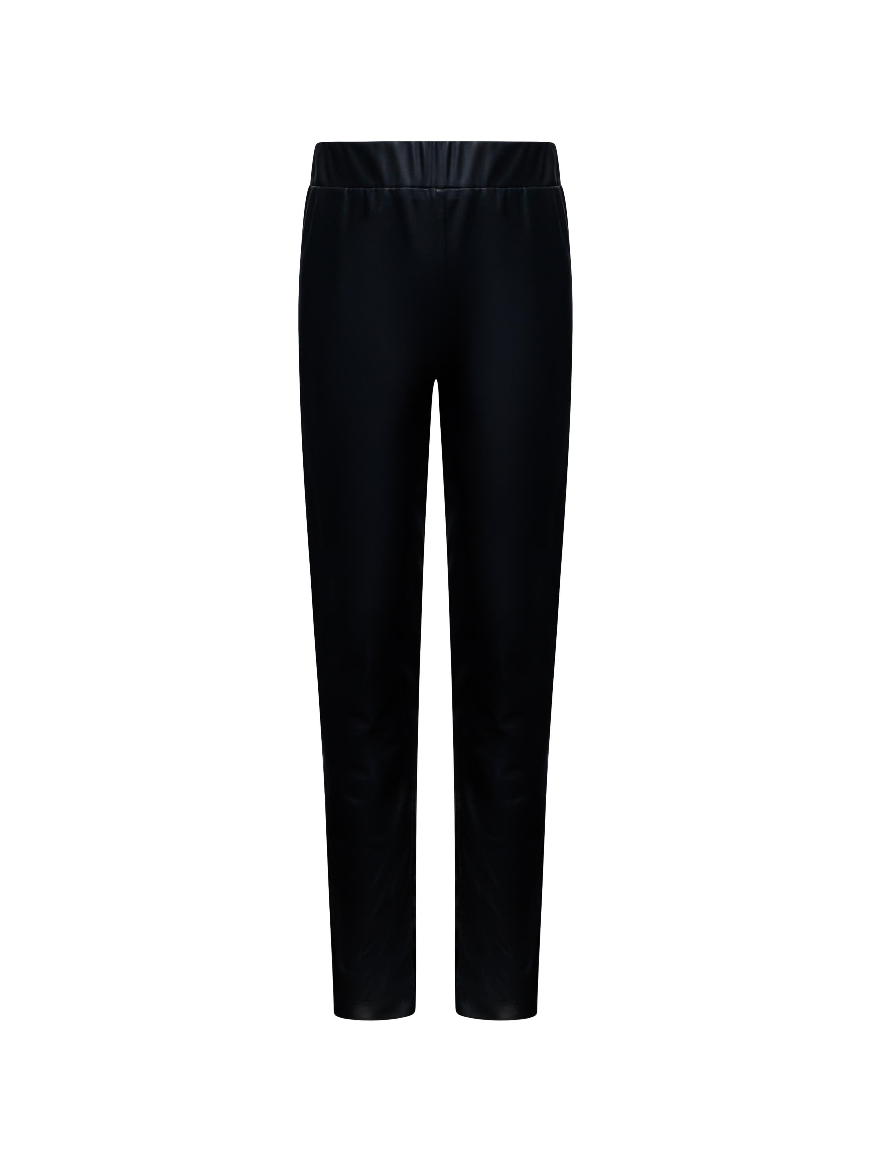 PANTALONE BAMBINA QATI PALAZZO ELASTICO IN VITA LOGATO NERO RICHMOND RGA25216PA BLACK JOHN RICHMOND JUNIOR