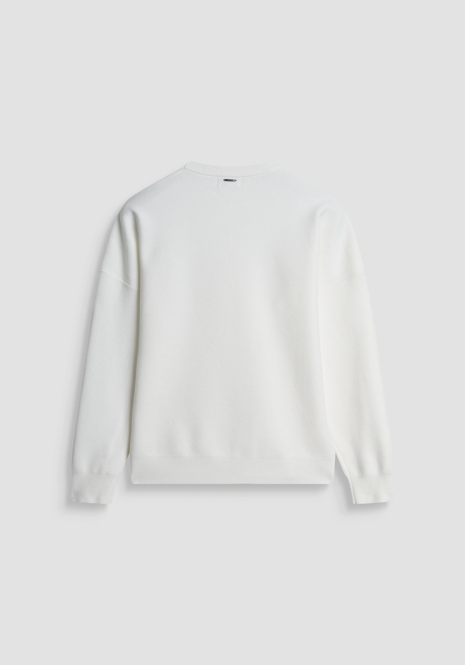 PULL GIROCOLLO UOMO RELAXED FIT IN VISCOSA CREMA ANTONY MORATO MMSW01544-YA500082 CREMA ANTONY MORATO