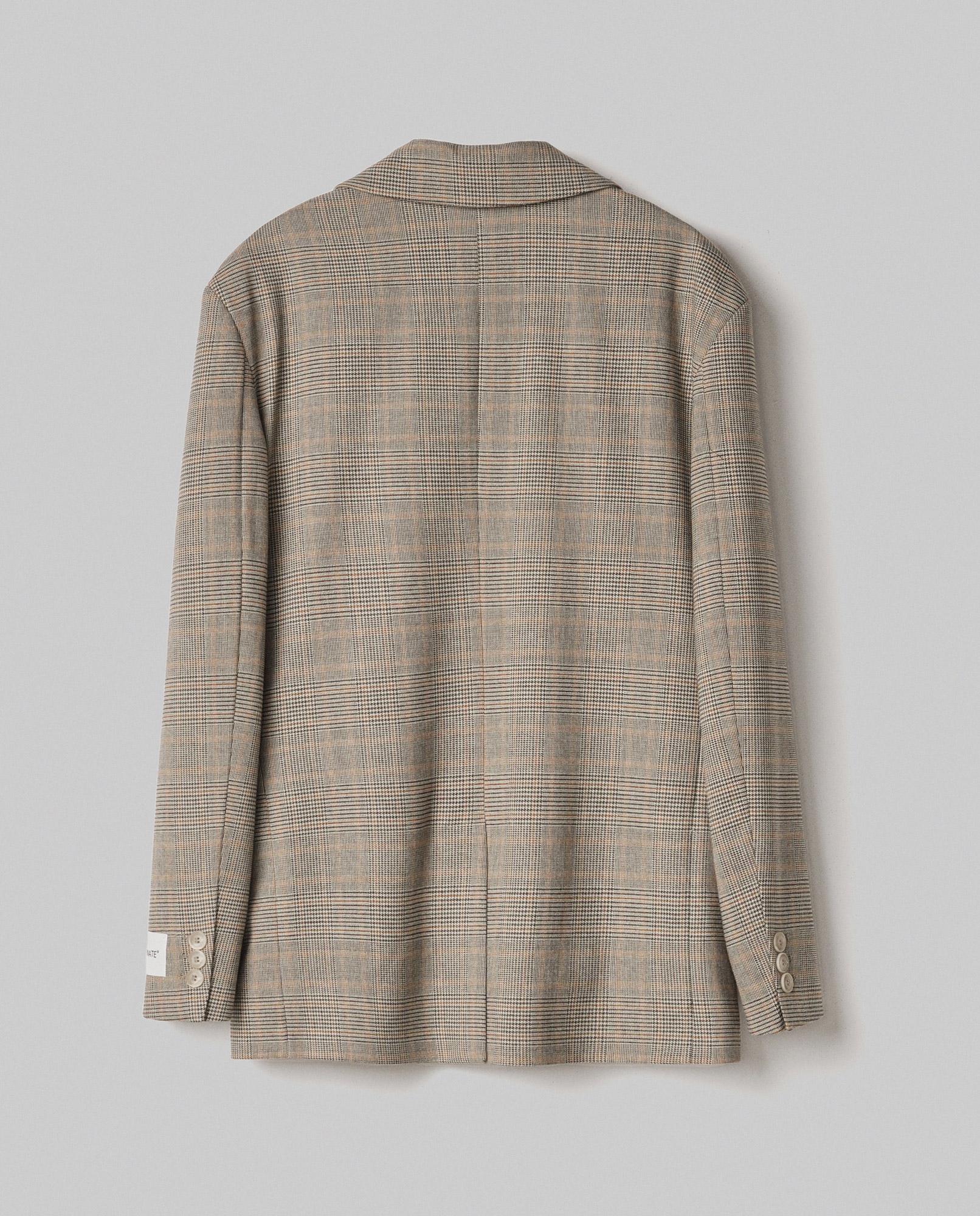 GIACCA DONNA SPALLINE OVER IN PRINCIPE DI GALLES BEIGE SAND HINNOMINATE HMABW02260 BEIGE SAND HINNOMINATE