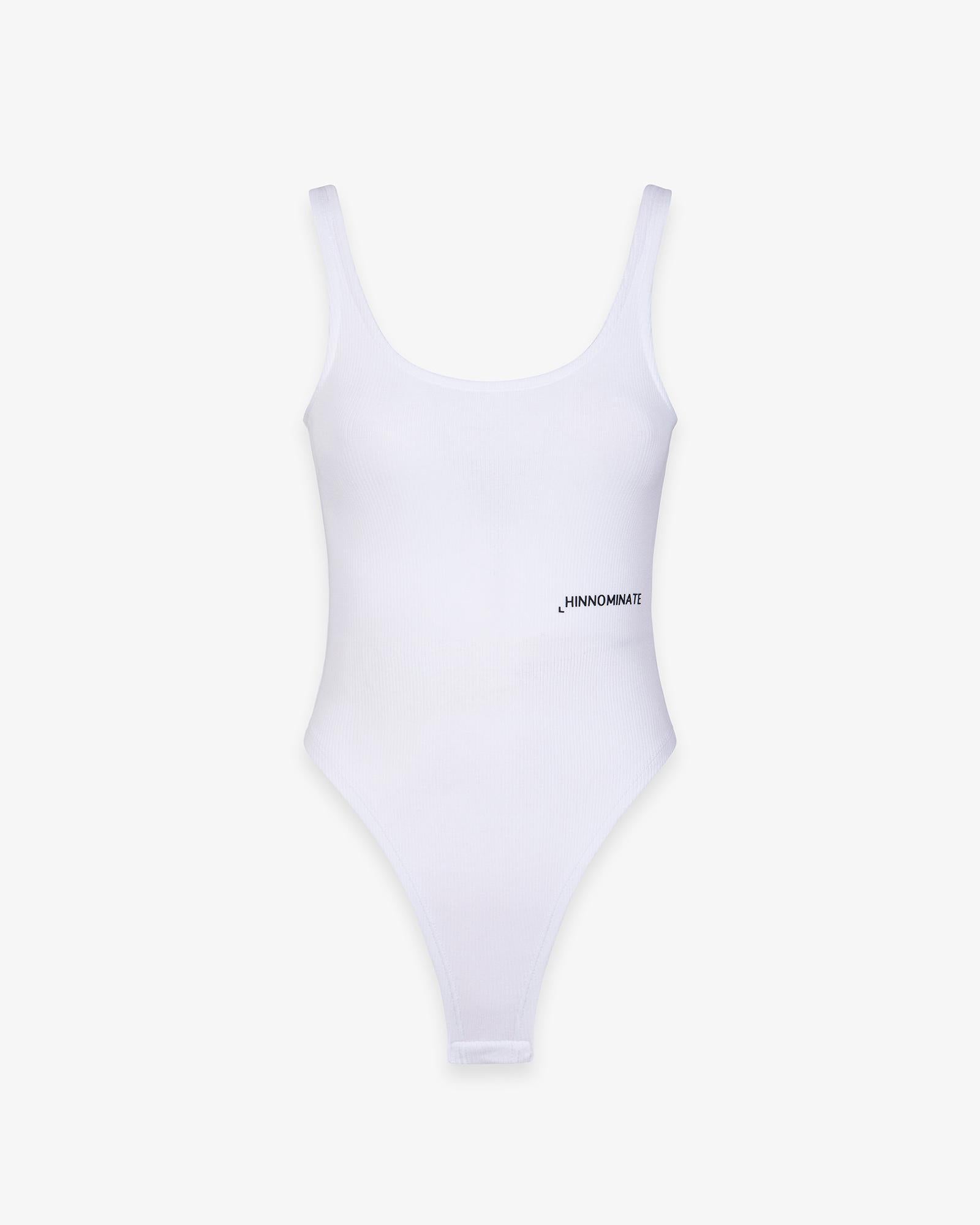 BODY DONNA A CANOTTA IN COSTINA BIANCO HINNOMINATE HMABW02514 BIANCO HINNOMINATE