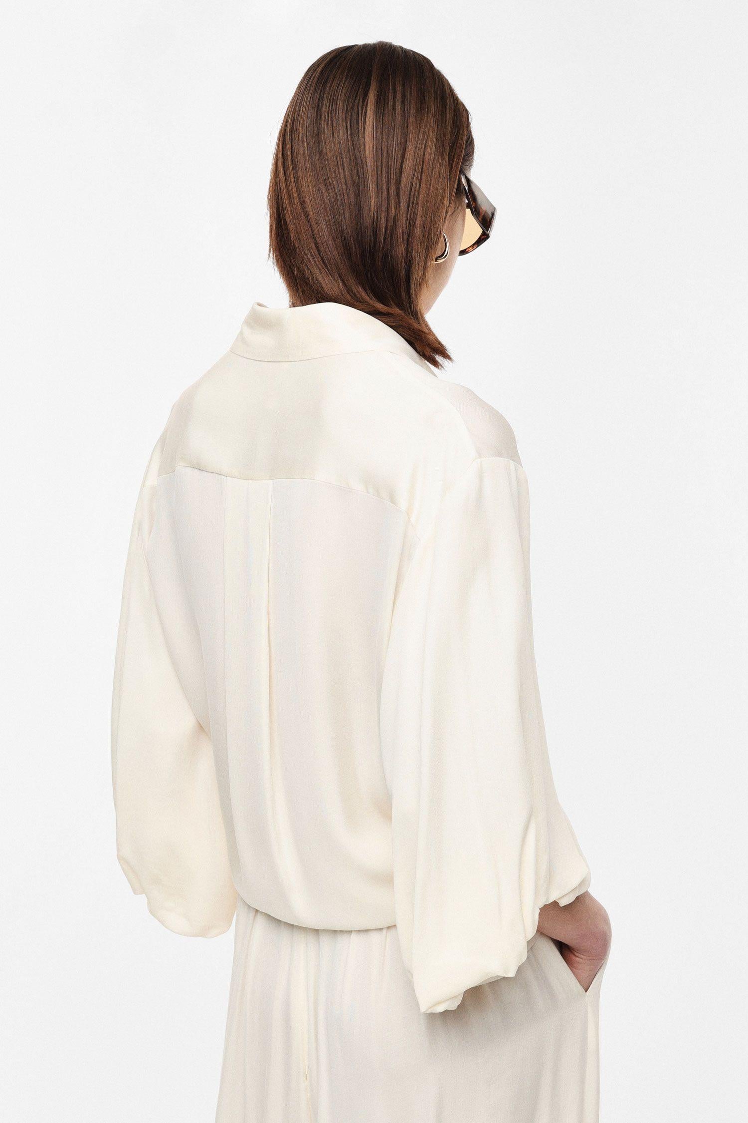 CAMICIA DONNA AMPIA CON MANICHE A 3/4PANNA IMPERIAL COC3LJY PANNA IMPERIAL