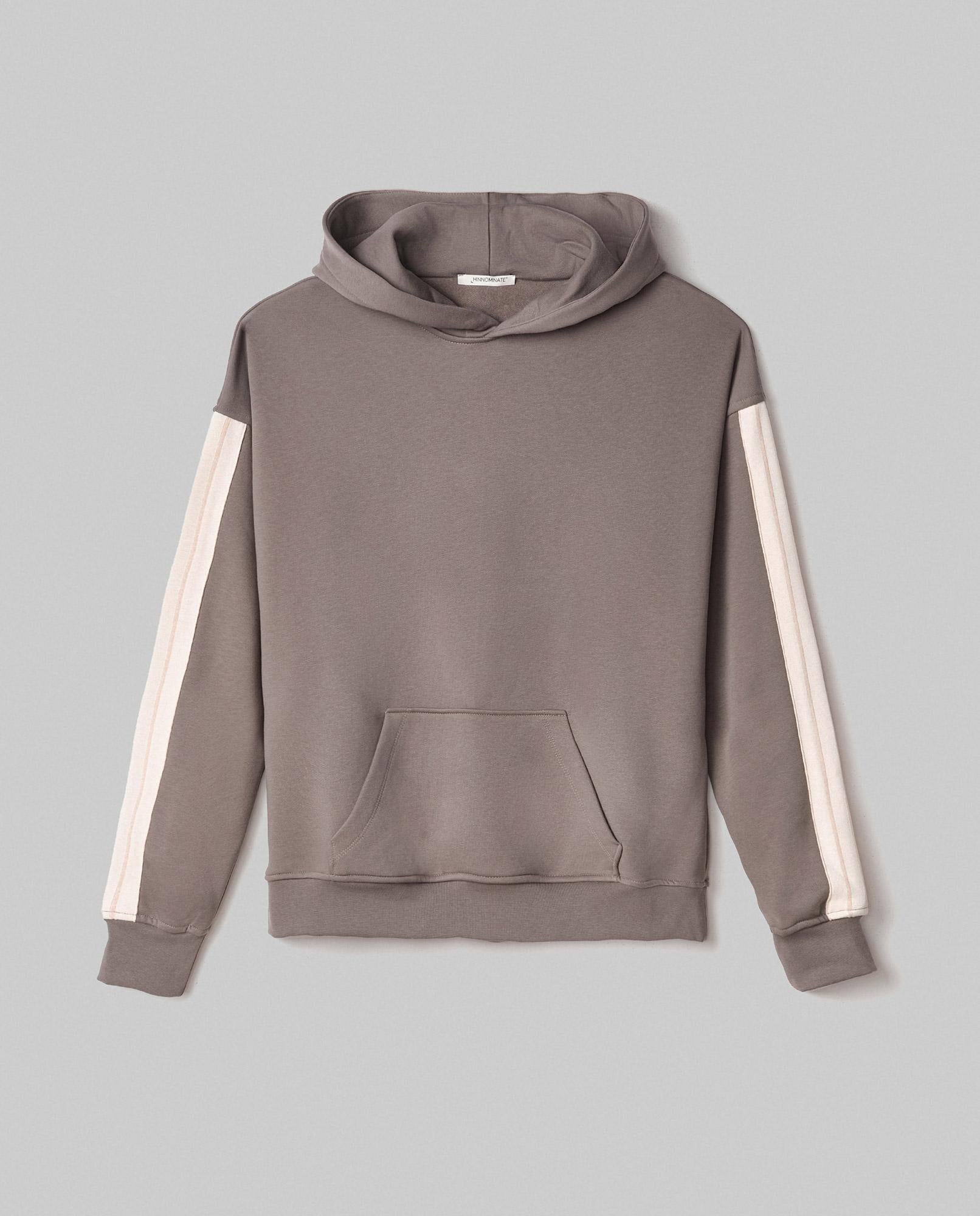 felpa UOMO CON cappuccio basica con banda in maglia HINNOMINATE HMABM01405 UNICA HINNOMINATE