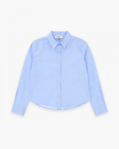camicia BAMBINA CROPPED IN COTONE OXFORD DIXIE CL01272G BIANCO DIXIE
