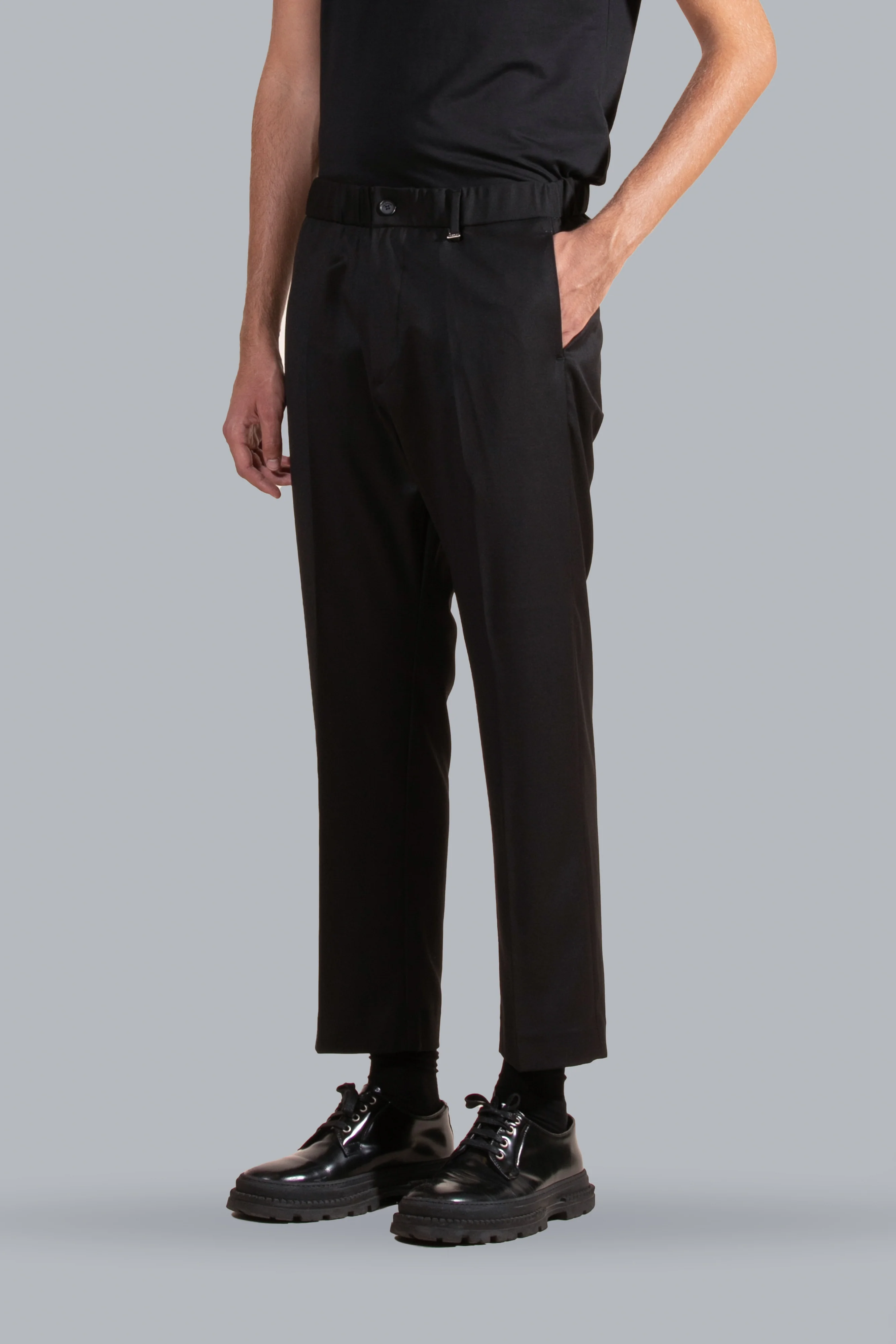 PANTALONE FONDO DRITTO C/ELASTICO