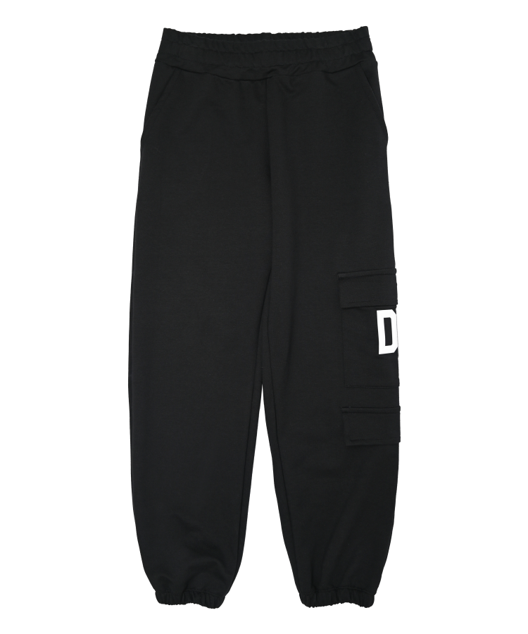 pantalone tuta tasconi PF00198 NERO DANIELE ALESSANDRINI