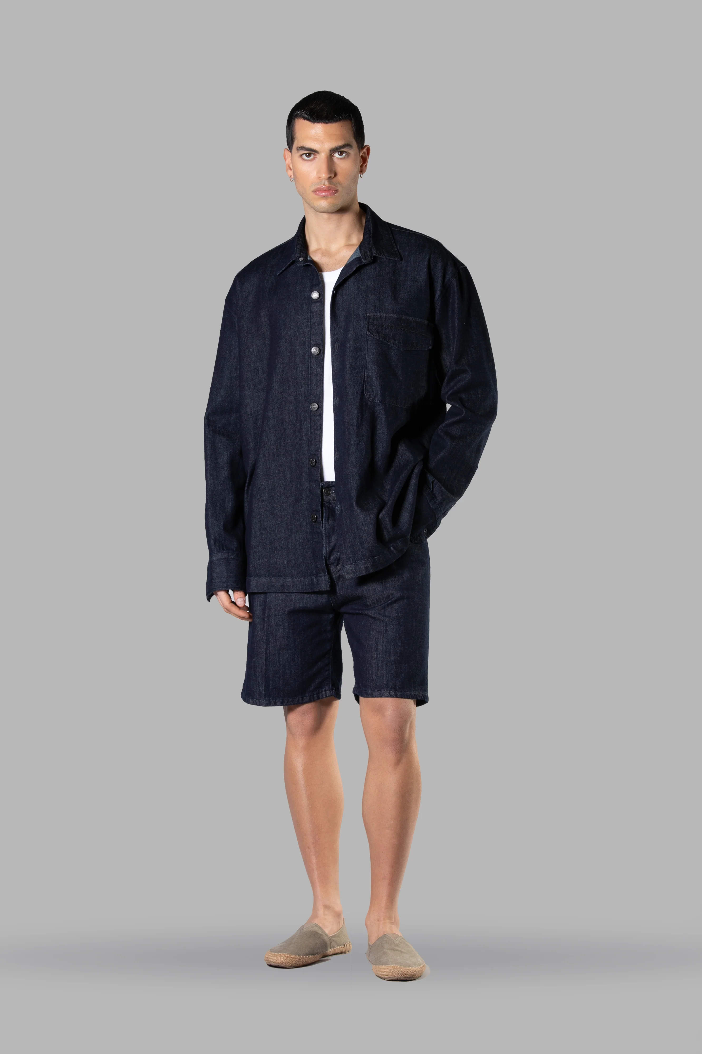 CAMICIA DENIM OVERSIZE
