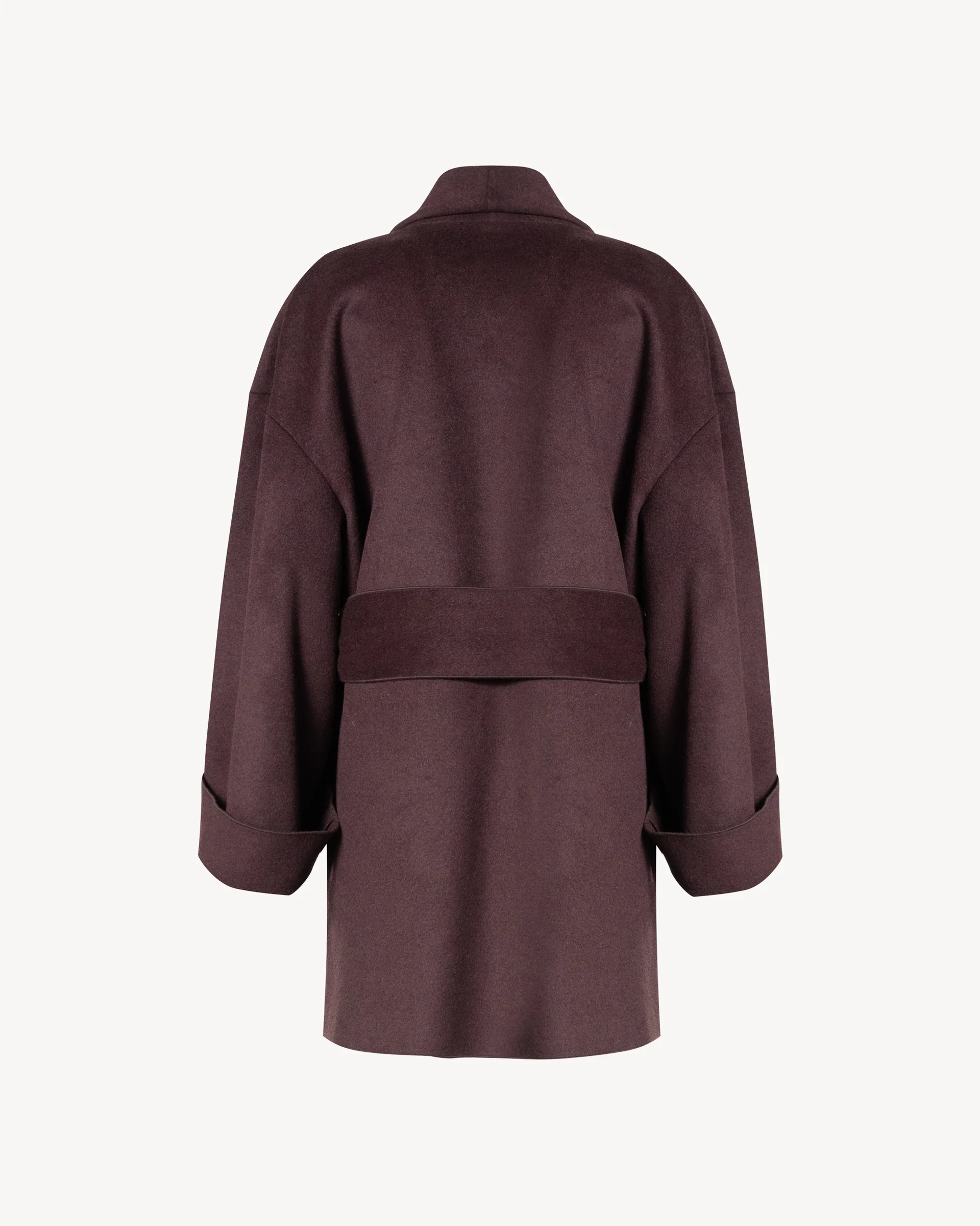 Cappotto Donna Midi Velour Tinto bordeaux nineminutes 25PRNCP-0002 UNICA NINEMINUTES