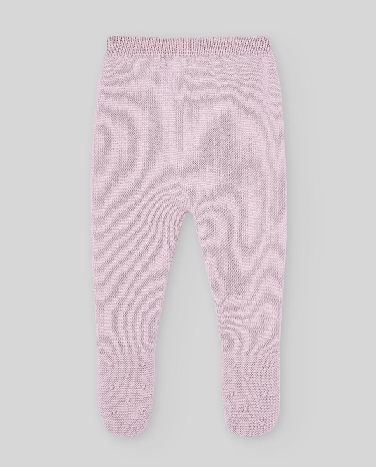 COORDINATO NEONATA MAGLIA E GHETTINA LUNGA ROSA ANTICO PAZ RODRIGUEZ 103-112892 ROSA ANTICO PAZ RODRIGUEZ