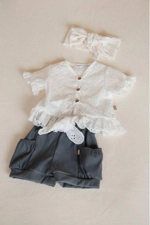 TOP BIMBA 819 OFF WHITE BAMBOOM
