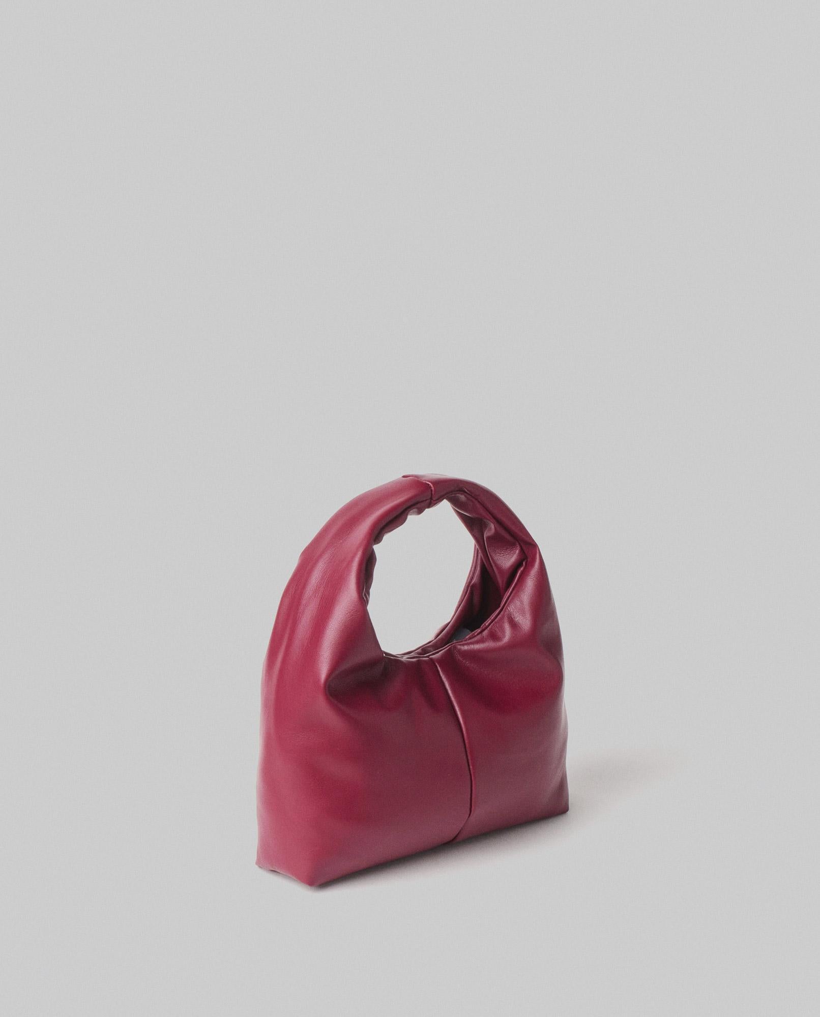 Borsa DONNA PICCOLA In Ecopelle MORBIDA HINNOMINATE HMACW00122 BORDEAUX HINNOMINATE