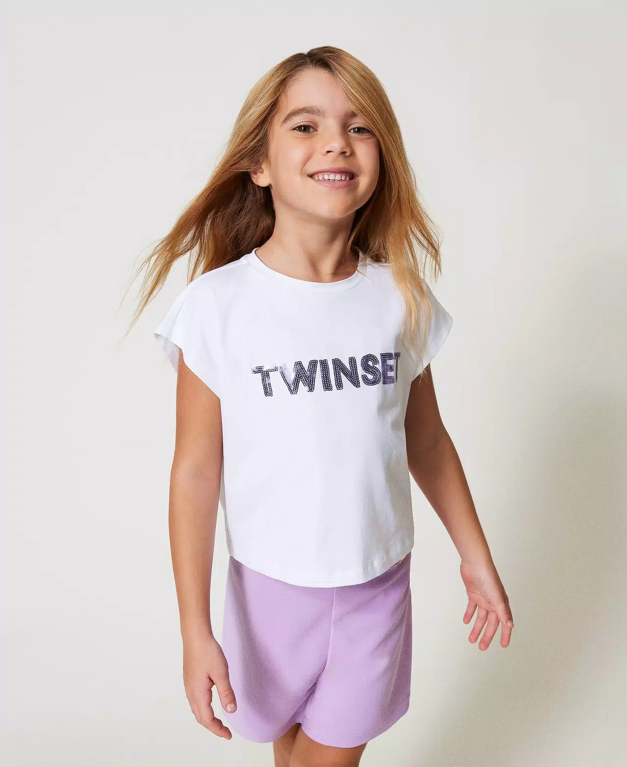 TWINSET KIDS 251GJ2537BIANCO