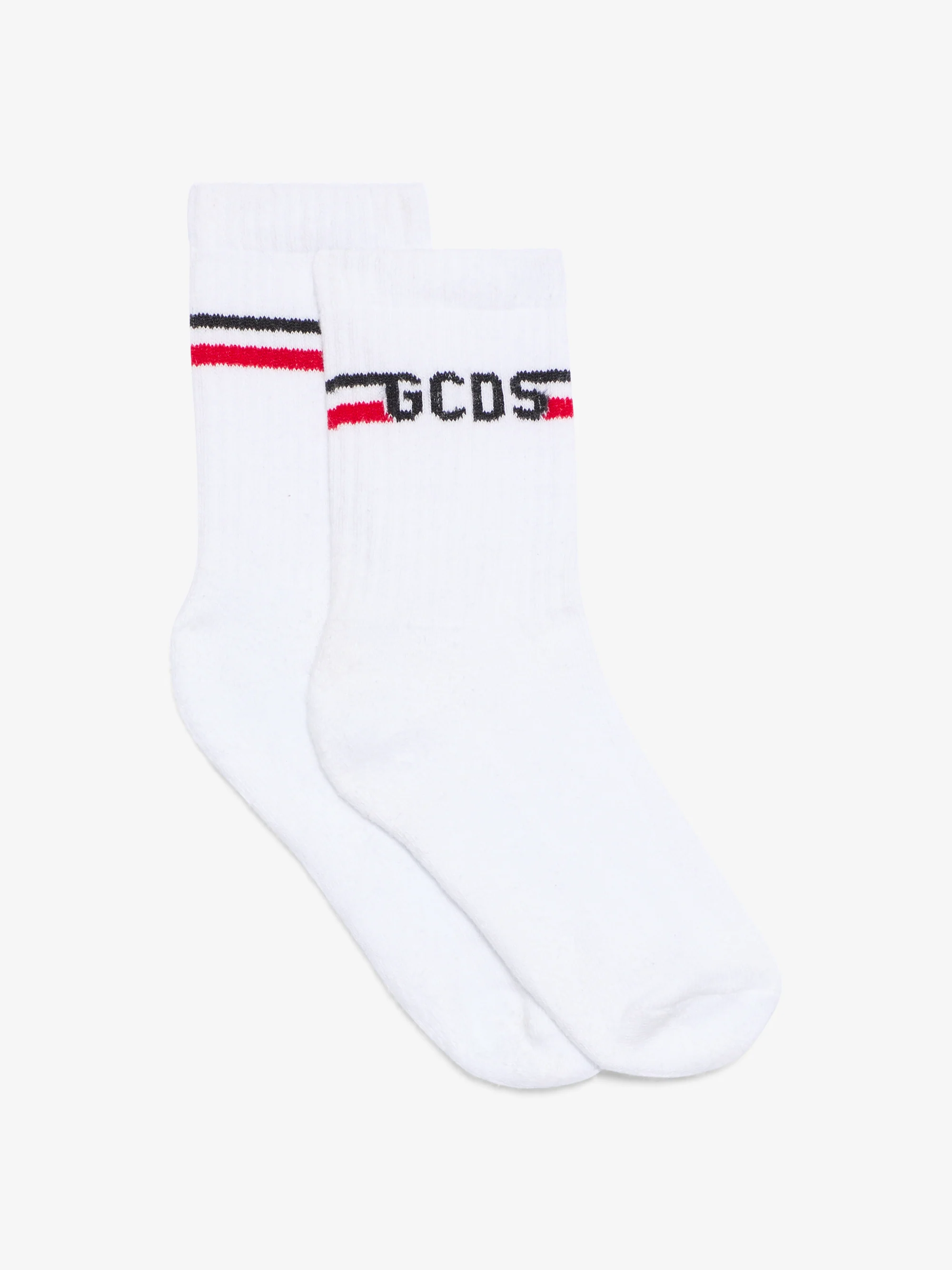 CALZINO BAMBINO LOGATO BIANCO GCDS B2JU3802BA8 WHITE GCDS KIDS