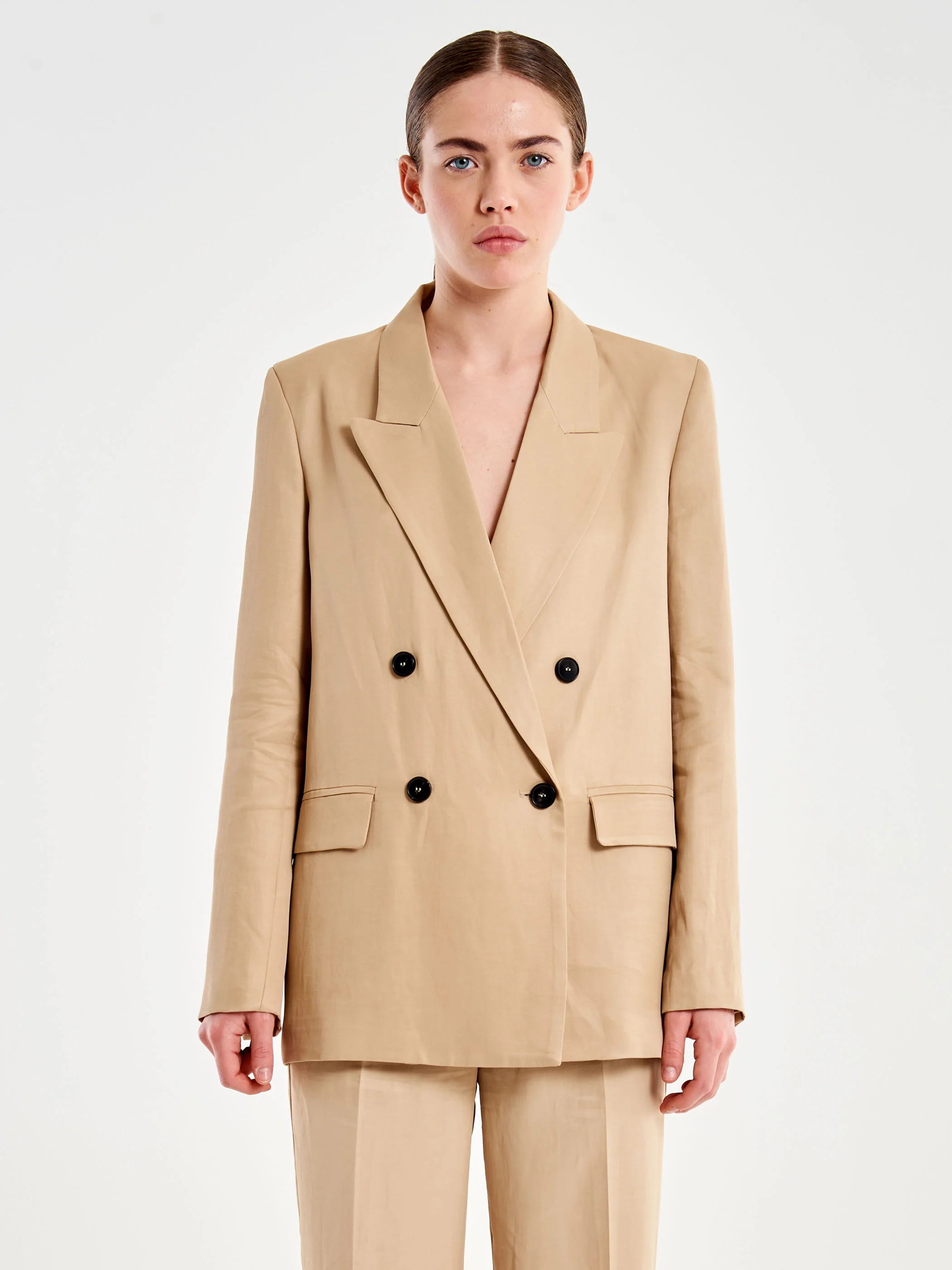 Blazer DONNA Doppiopetto BEIGE VICOLO TAB0240 BEIGE VICOLO