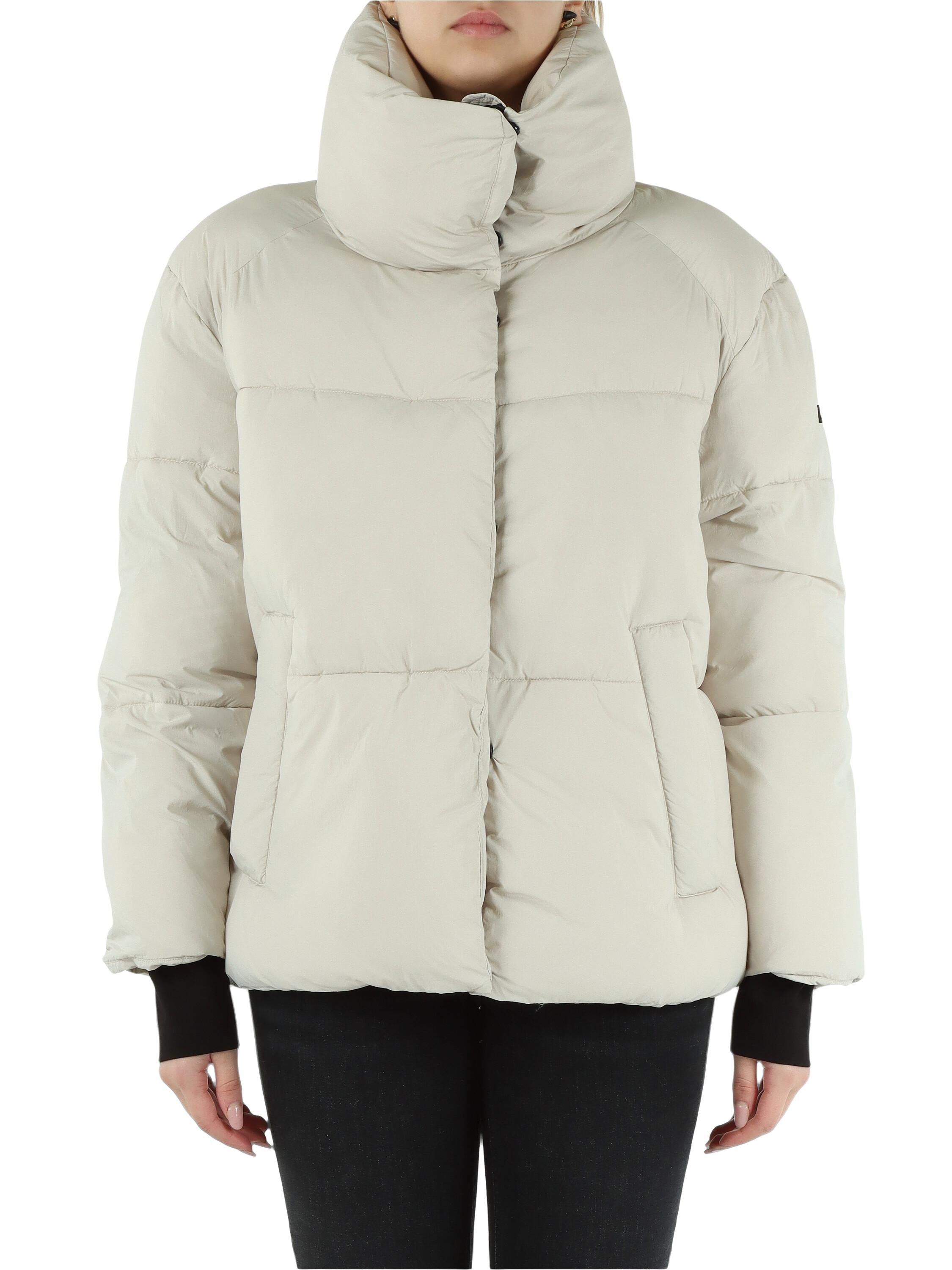 piumino donna imbottino con collo alto storm grey freedomday O00039 STORM GREY FREEDOMDAY