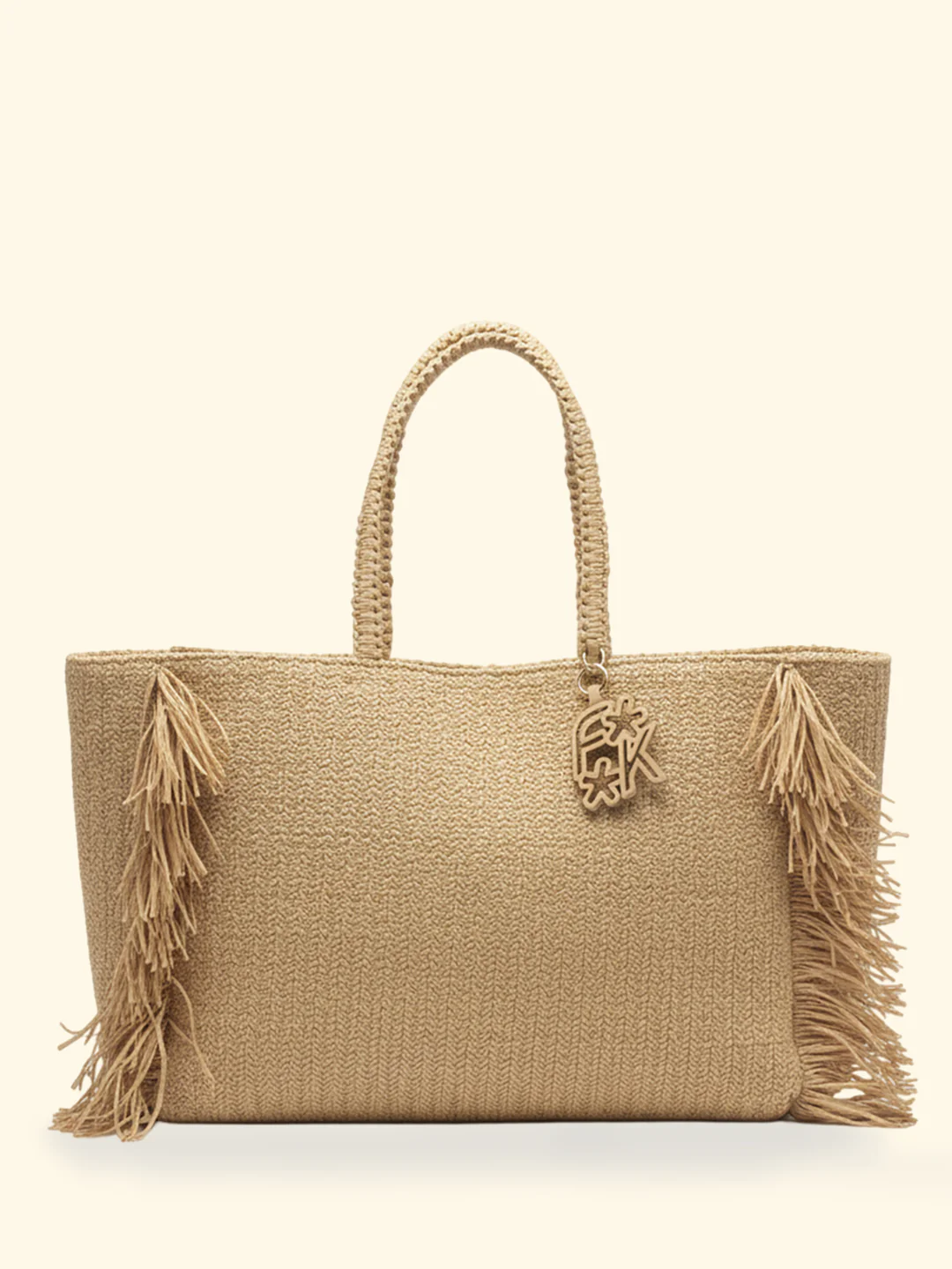 maxi bag DONNA IN PAGLIA BEIGE F**K FA26-SW0040BG BEIGE F**K
