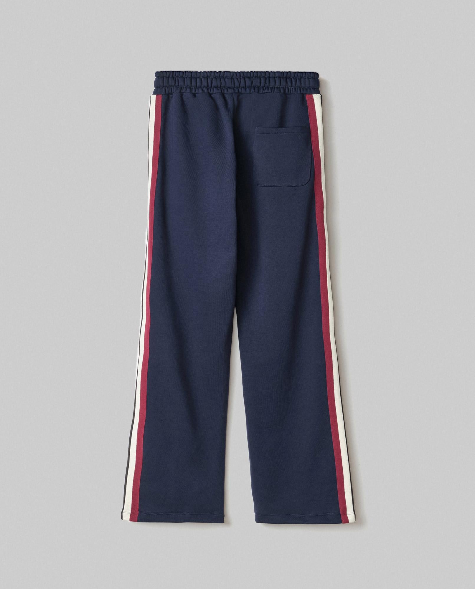 pantalone UOMO IN FELPA dritto con bande N MAGLIA BLU HINNOMINATE HMABM01411 UNICO HINNOMINATE
