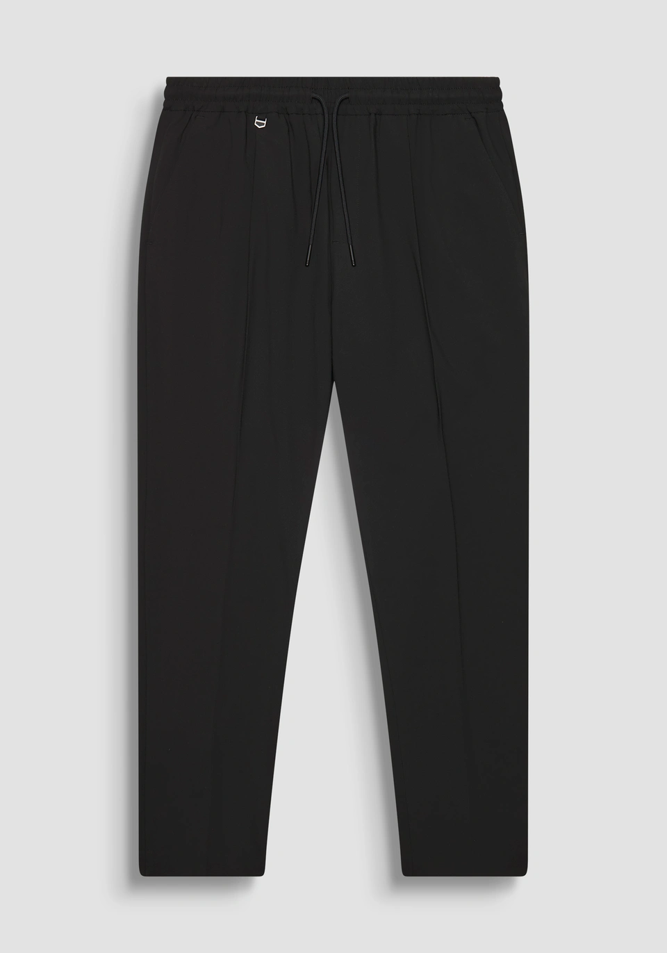 PANTALONI REGULAR FIT "NEIL" IN MISTO VISCOSA ELASTICA MMTR00744 NERO ANTONY MORATO