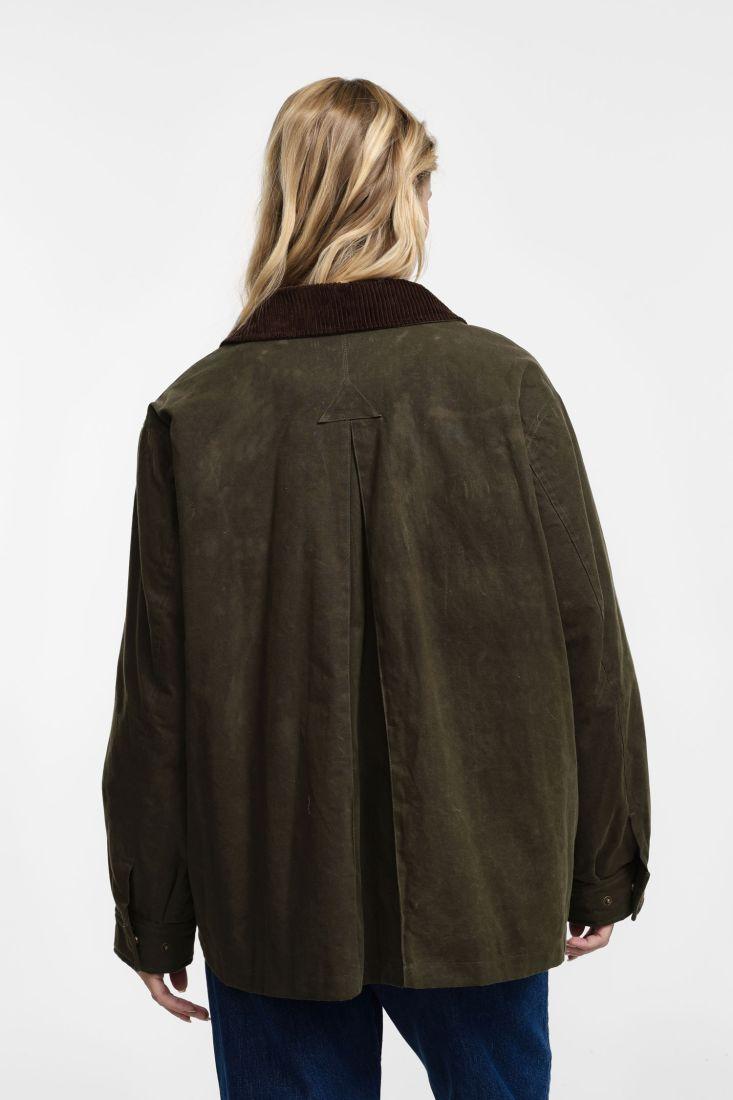 giubbino DONNA IMBOTTITO AMPIO CON CHIUSURA ZIP MILITARE PLEASE V8911CRY22 MILITARE PLEASE