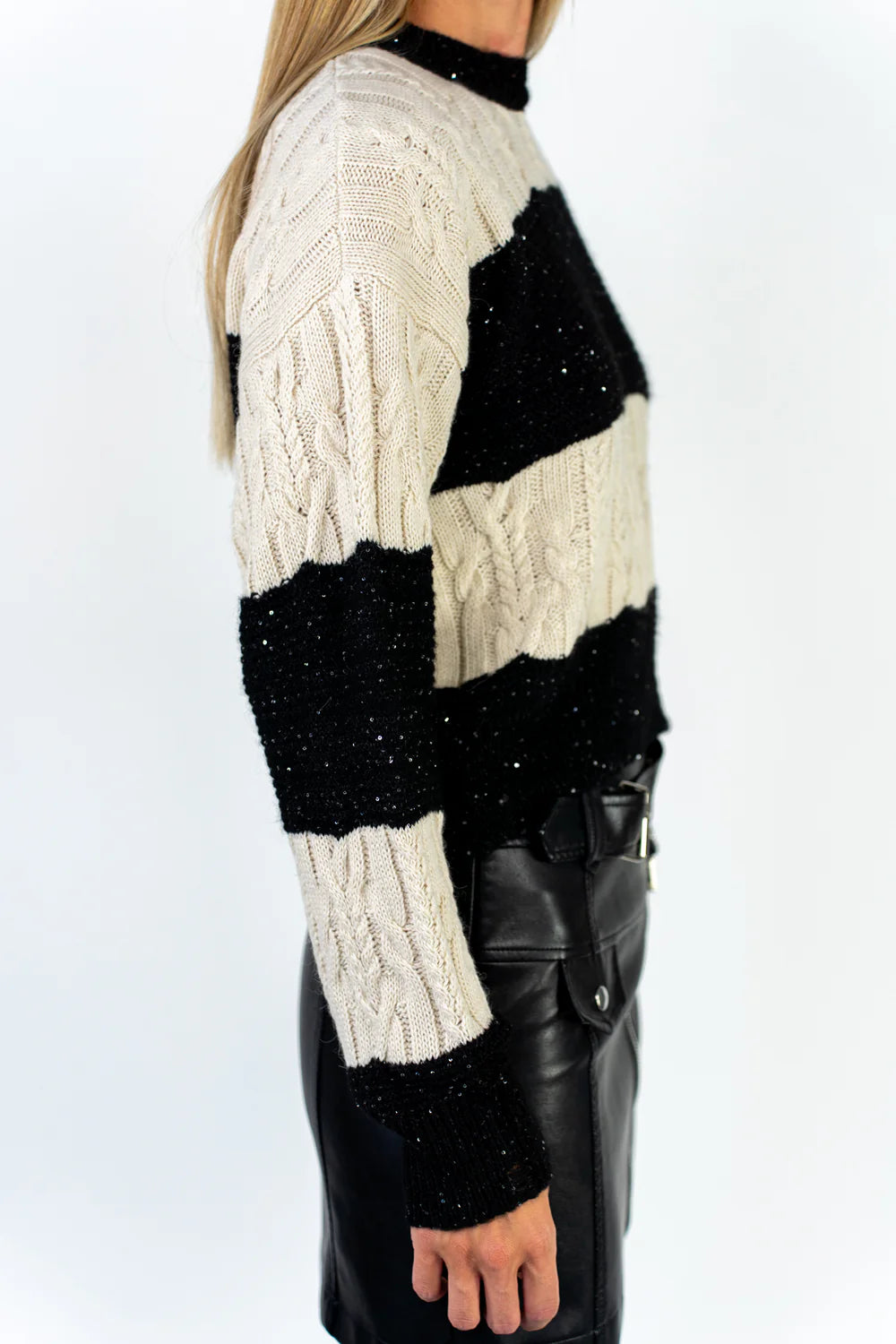 LE VOLIERE M729STBEIGE-NERO