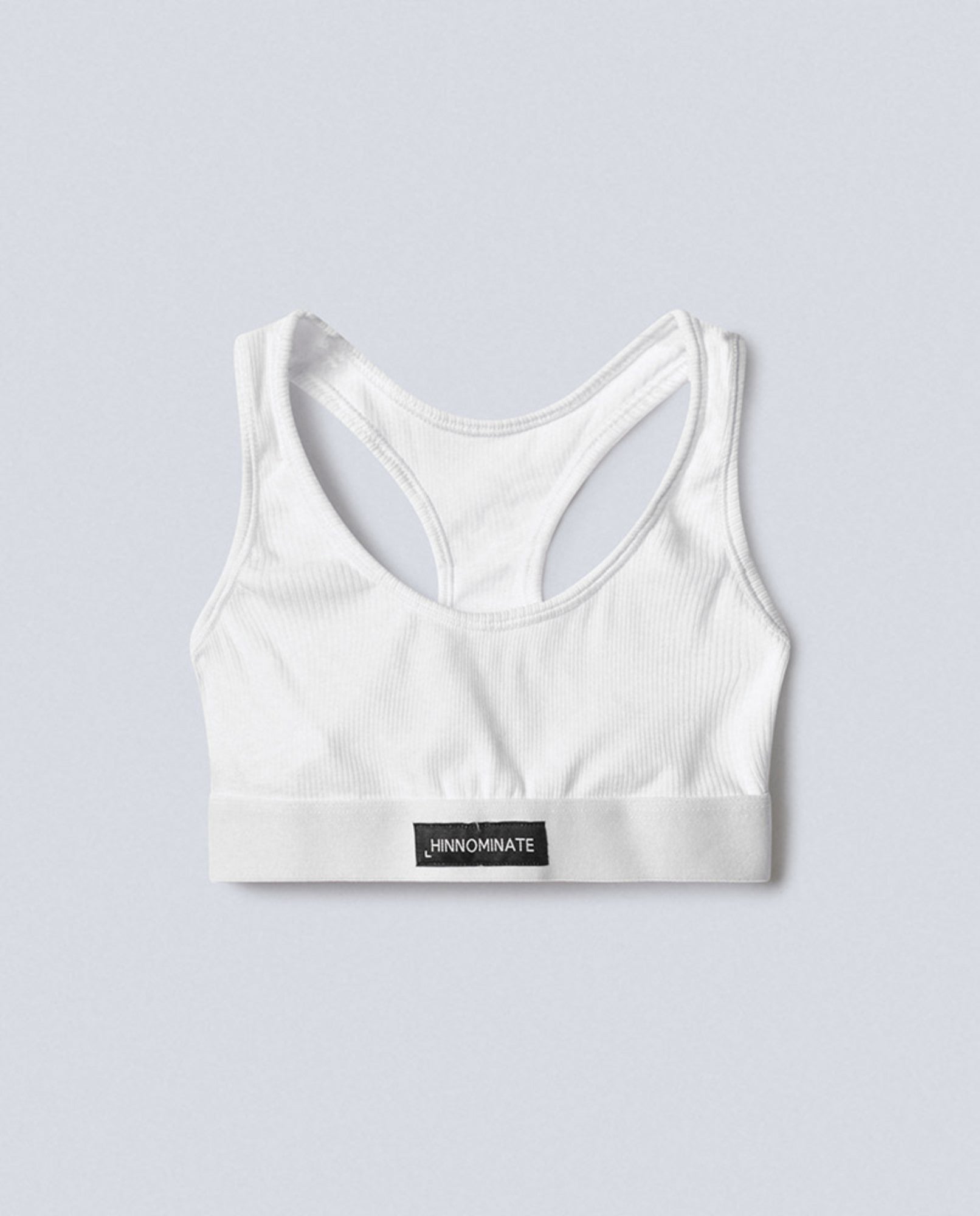 TOP DONNA A COSTINE ED ELASTICO BIANCO HINNOMINATE HMUWW00021 BIANCO HINNOMINATE 
