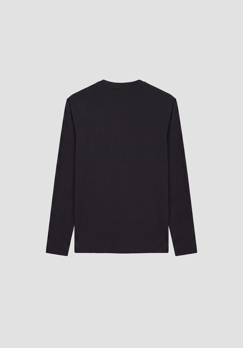 t-shirt uomo slim fit in lyocell manica lunga nero antony morato MMKL00336 NERO ANTONY MORATO 