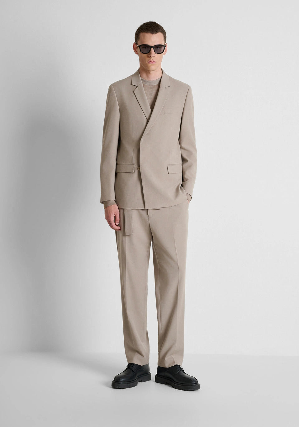pantalone uomo relaxed fit con cintura mastice antony morato MMTR00761 MASTICE ANTONY MORATO 