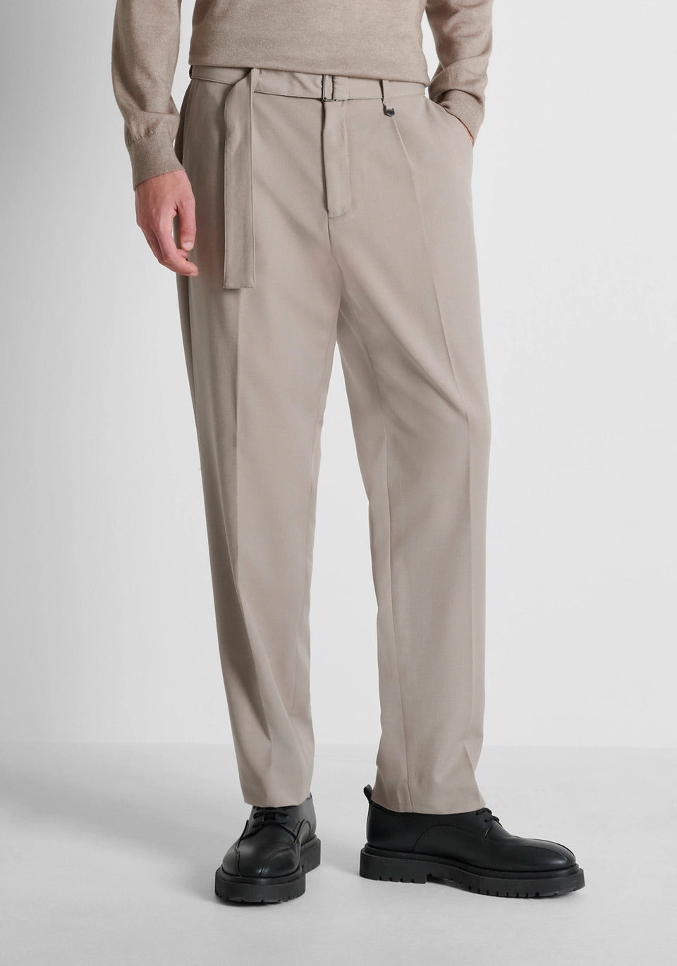 pantalone uomo relaxed fit con cintura mastice antony morato MMTR00761 MASTICE ANTONY MORATO 
