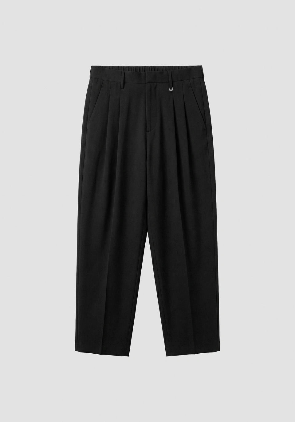 pantalone leon wide leg in viscosa stretch MMTR00779 NERO ANTONY MORATO 