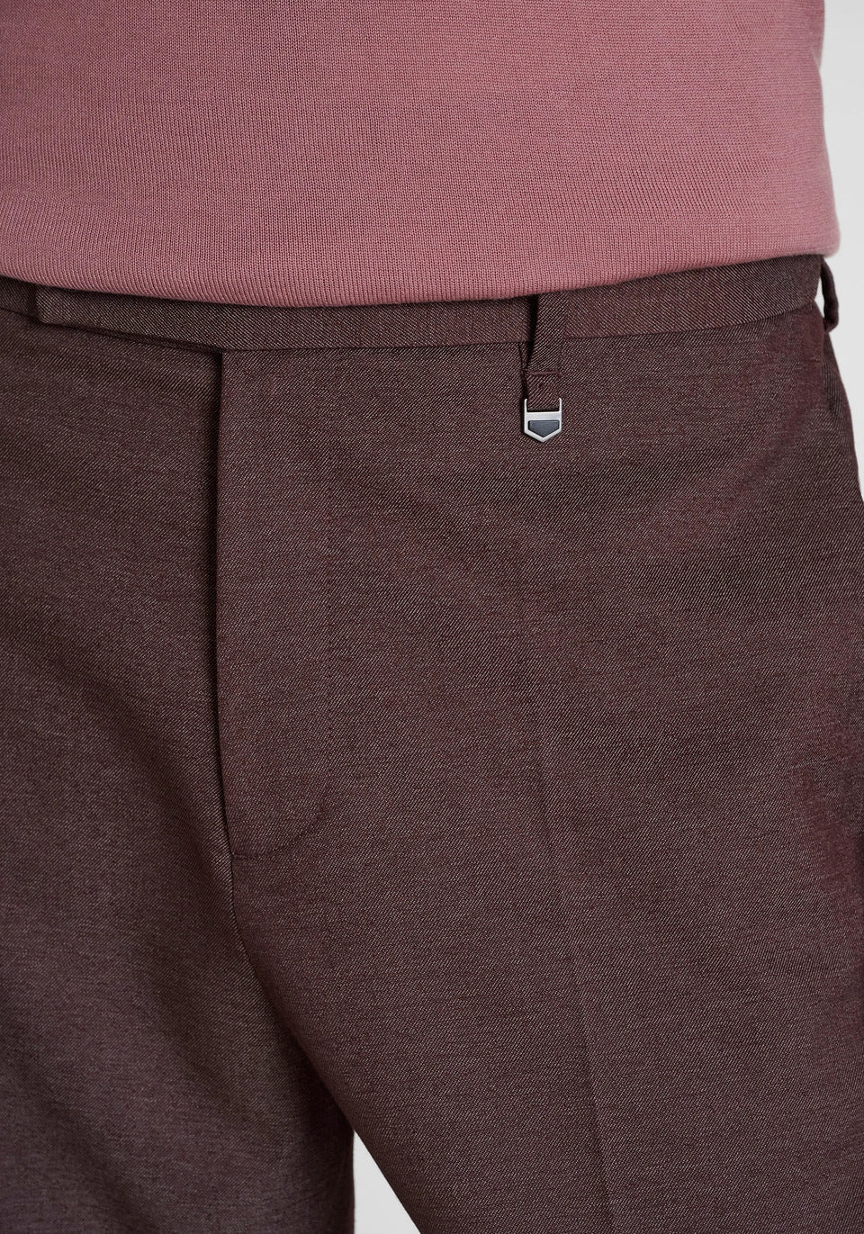 pantalone uomo modello evan relaxed fit in viscosa stretch caffè antony morato MMTS00074 CAFFÈ ANTONY MORATO 