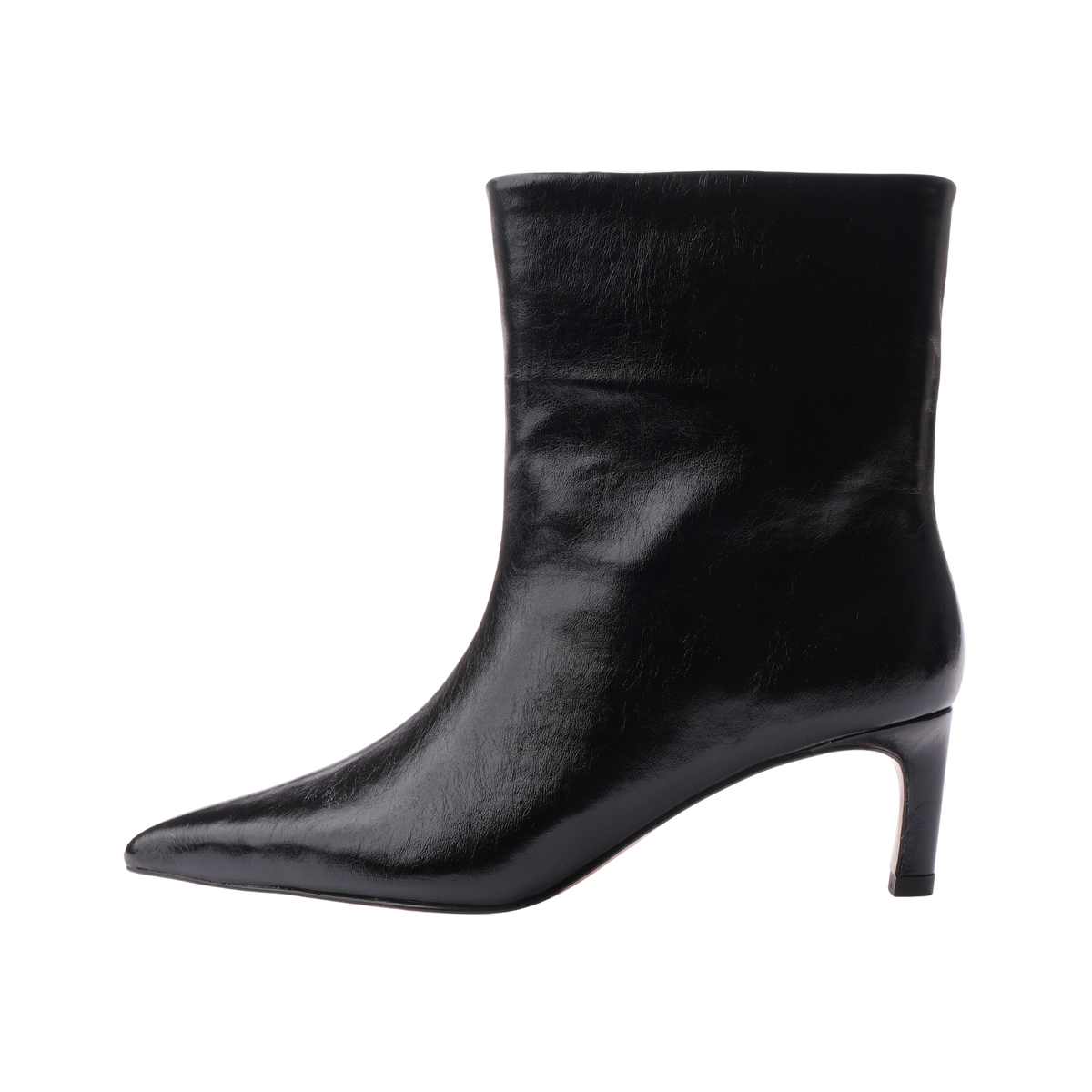 TRONCHETTO DONNA SISSI NAPPA LUCIDA T50 BLACK EMANUELLE VEE 462-M-407-21-S090 BLACK EMANUELLE VEE 