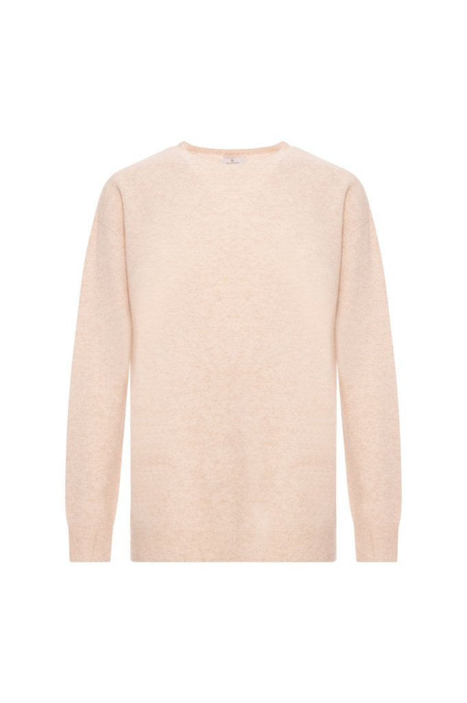maglia donna girocollo in lana panna fracomina FR26WT7006K47301 PANNA FRACOMINA 