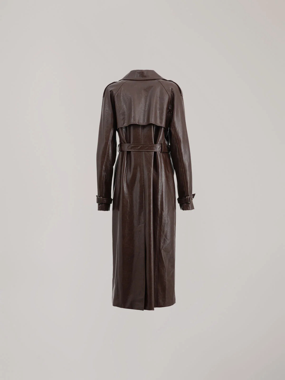 TRENCH DONNA LUNGO OVER IN ECOPELLE CAFFè HINNOMINATE HMABW02980 CAFFE HINNOMINATE 