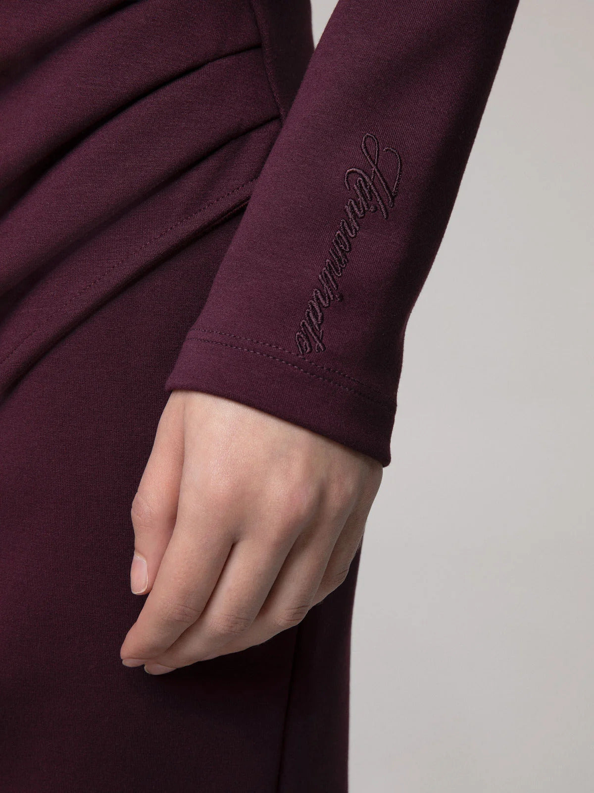 BODY DONNA IN VISCOSA ADERENTE BORDEAUX HINNOMINATE HMABW03142 BORDEAUX HINNOMINATE 