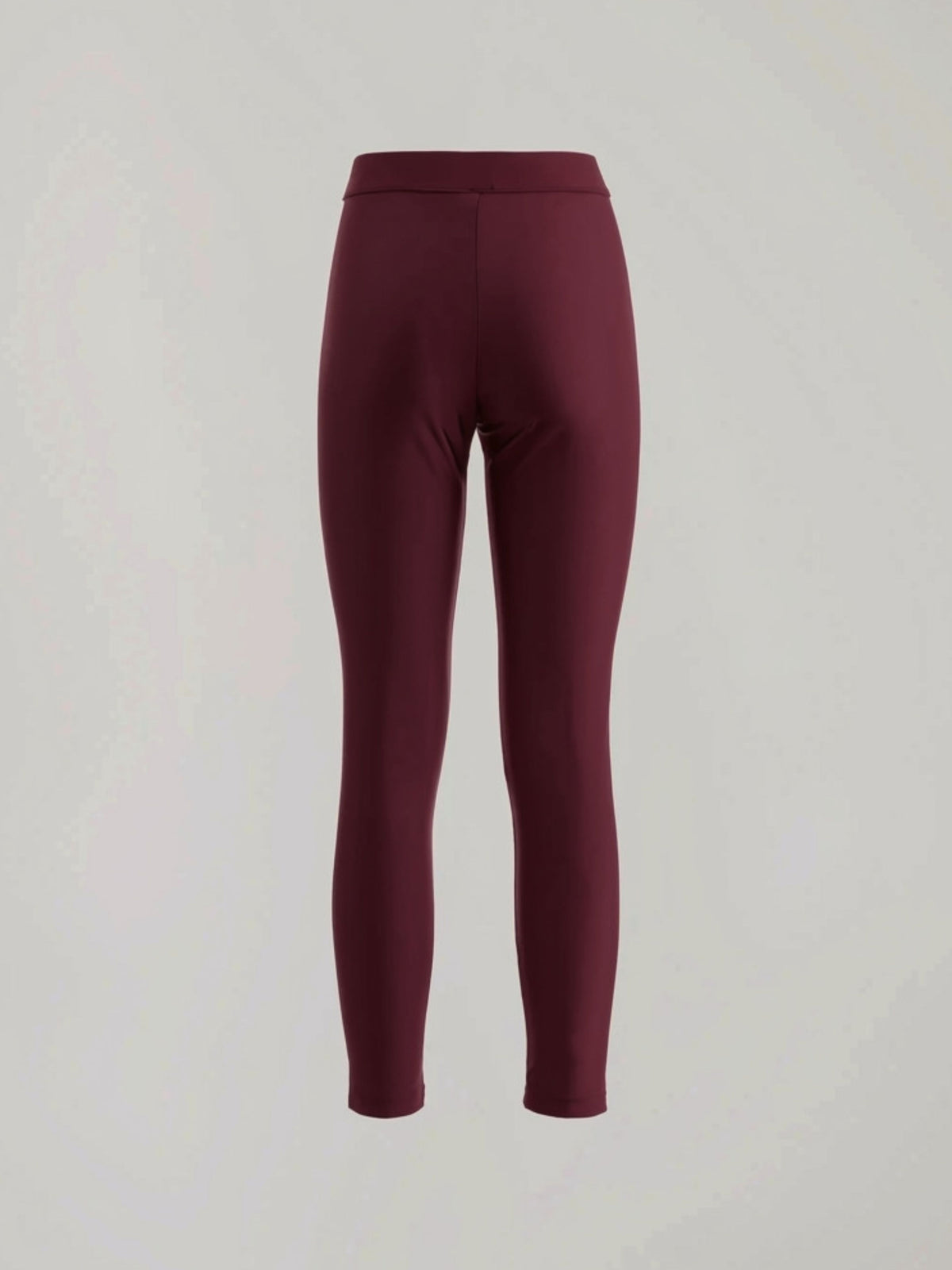 LEGGINGS IN LYCRA LUCIDA CON ELASTICO HMABW03172 BORDEAUX HINNOMINATE 