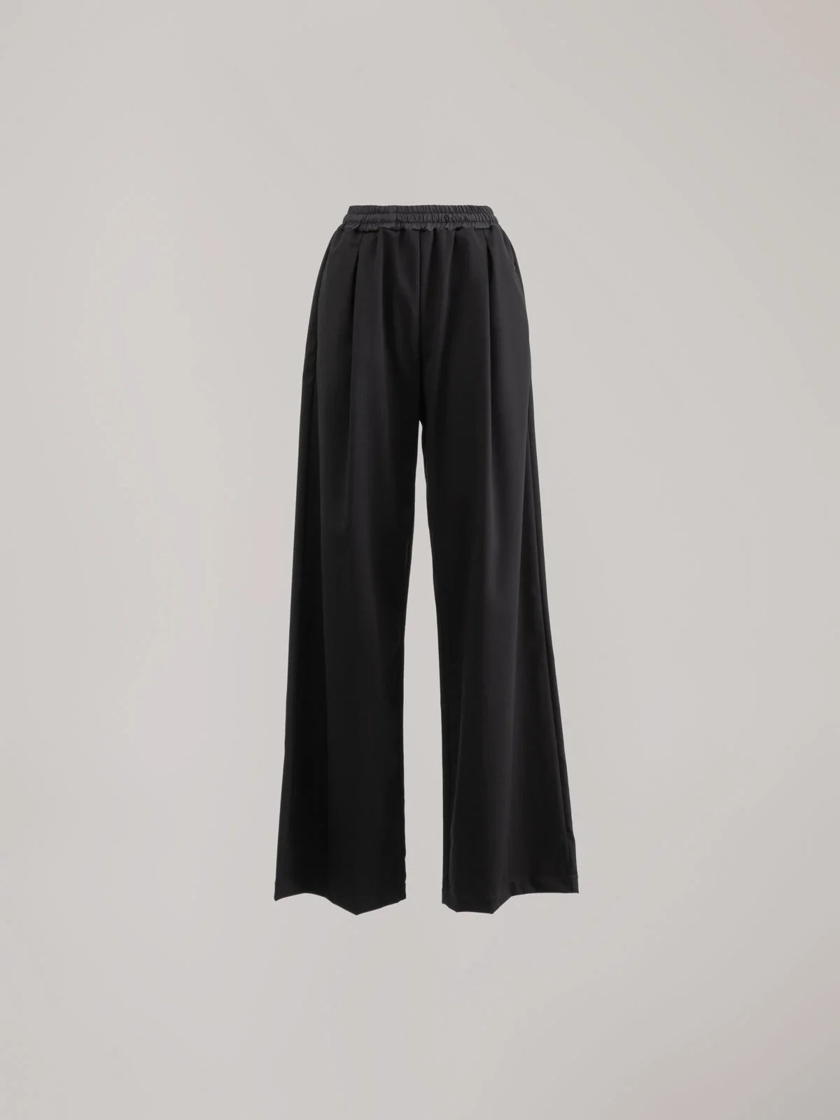 PANTALONE DONNA IN FRESCO LANA CON PENCES E COULISSE NERO HINNOMINATE HMABW03205 NERO HINNOMINATE 