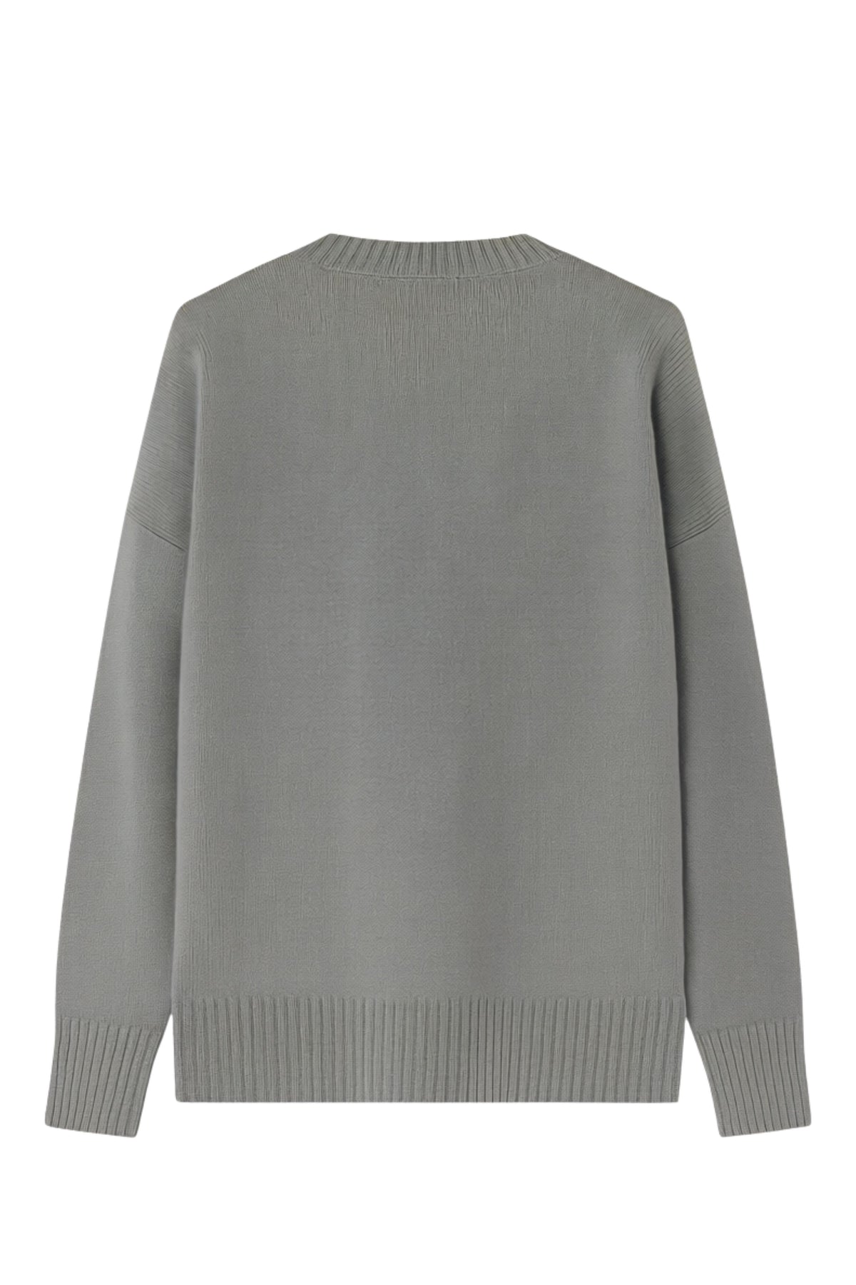 cardigan donna scollo a v con applicazioni grigio jijil JOI26MK014 GRIGIO JIJIL 