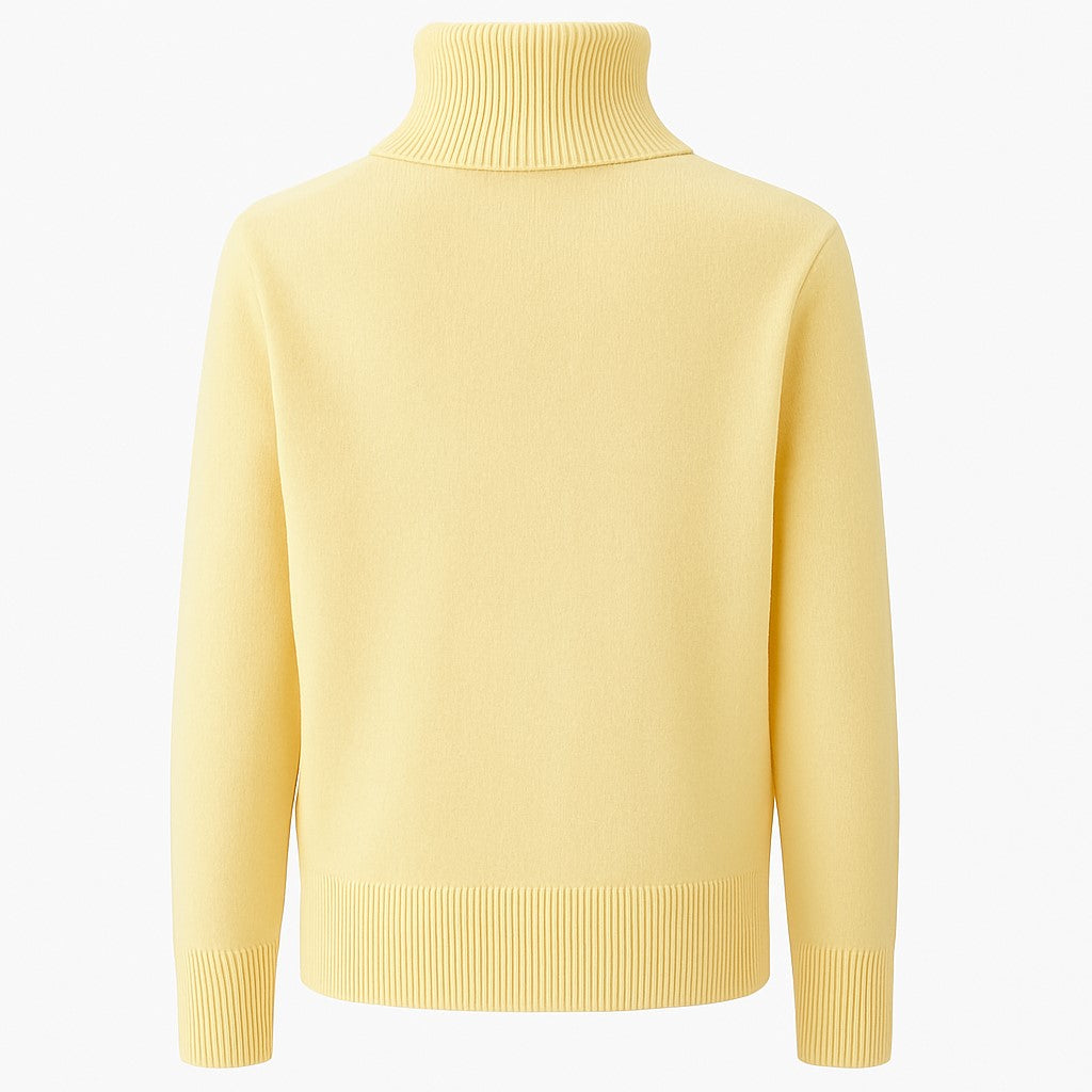 MAGLIA DONNA COLLO ALTO BURRO JIJIL JPI236MK110 BURRO JIJIL 