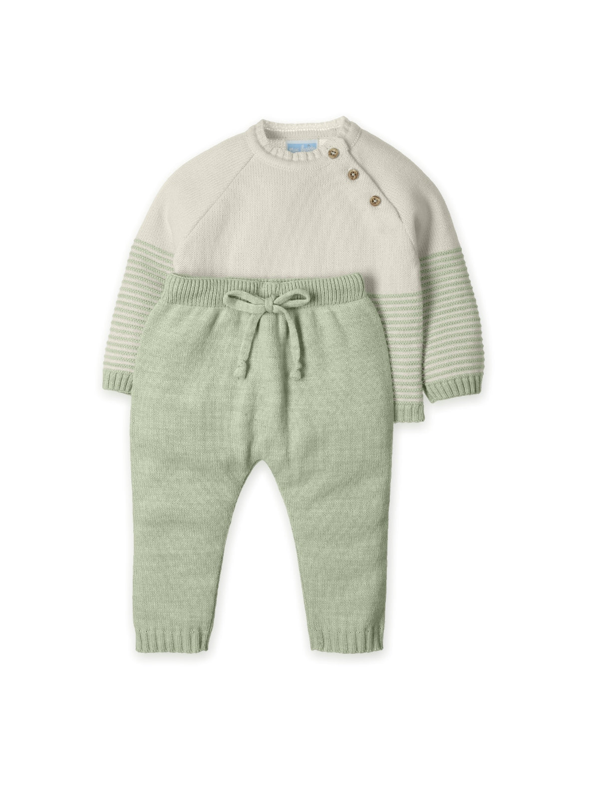 Maglia e pantaloni senza piedi con coulisse "NATURAL BRAID" 0216 LAUREL MAC ILUSION KIDS 