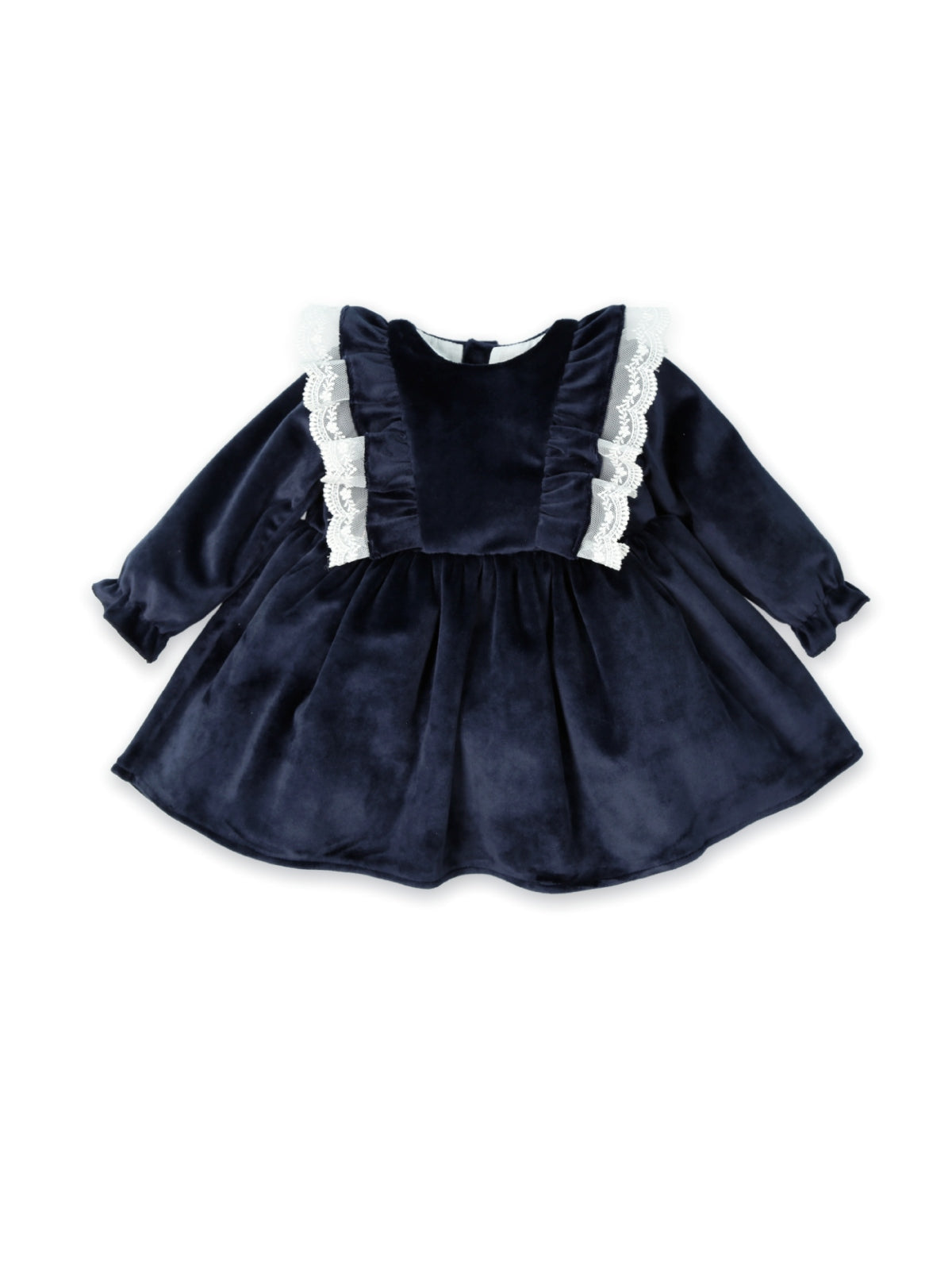 Abito in velluto e organza "Bagliori di tenerezza" 0342 MARINO MAC ILUSION KIDS 