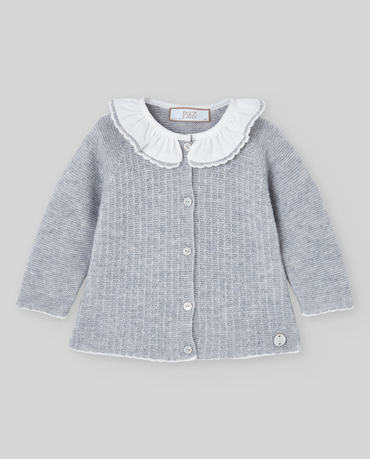 coordinato maglia e pantalone 103-134265 GRIGIO PAZ RODRIGUEZ 