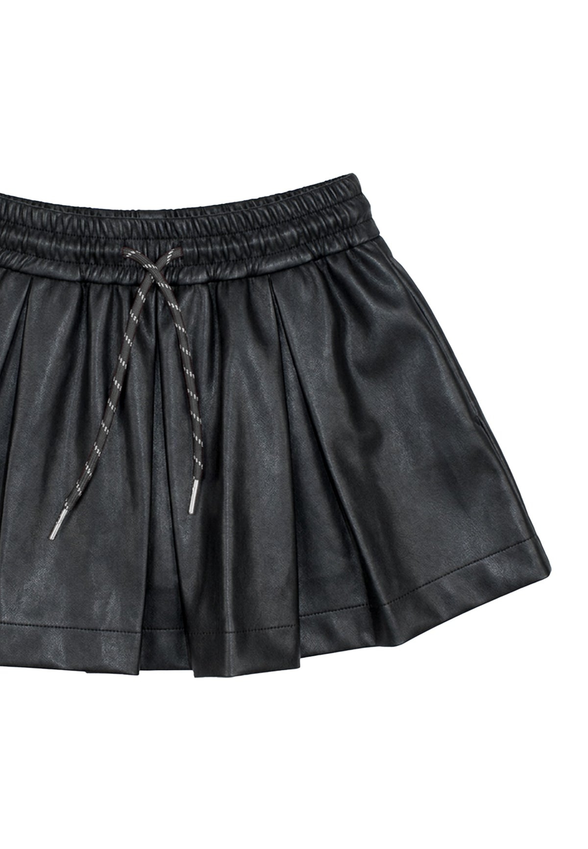 GONNA BAMBINA CON COULISSE IN ECOPELLE NERO TO BE TOO TB2138G NERO TO BE TOO 