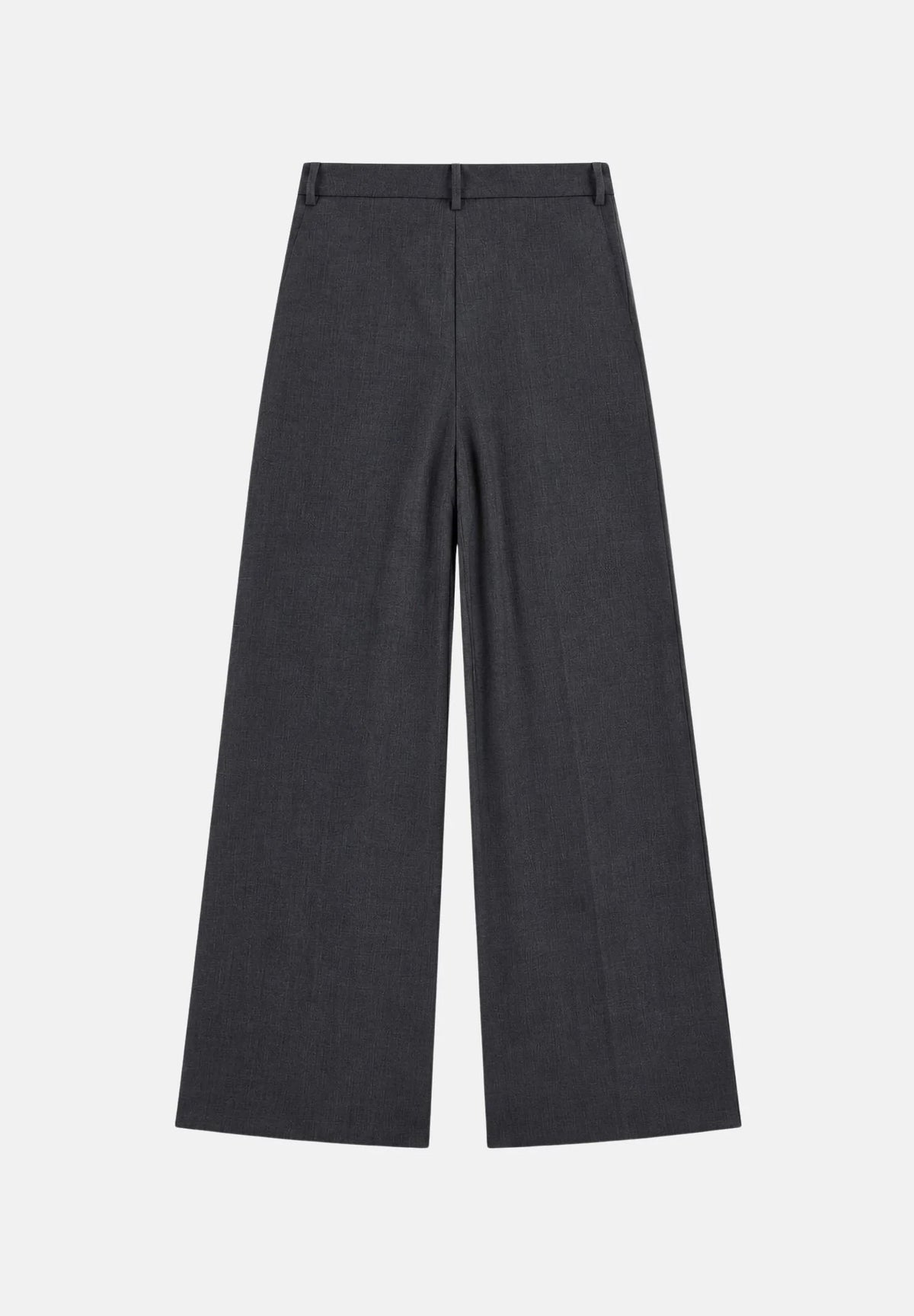 PANTALONE DONNA MODELLO PALAZZO ANTRACITE VICOLO TAC0439 ANTRACITE MELANGE VICOLO 