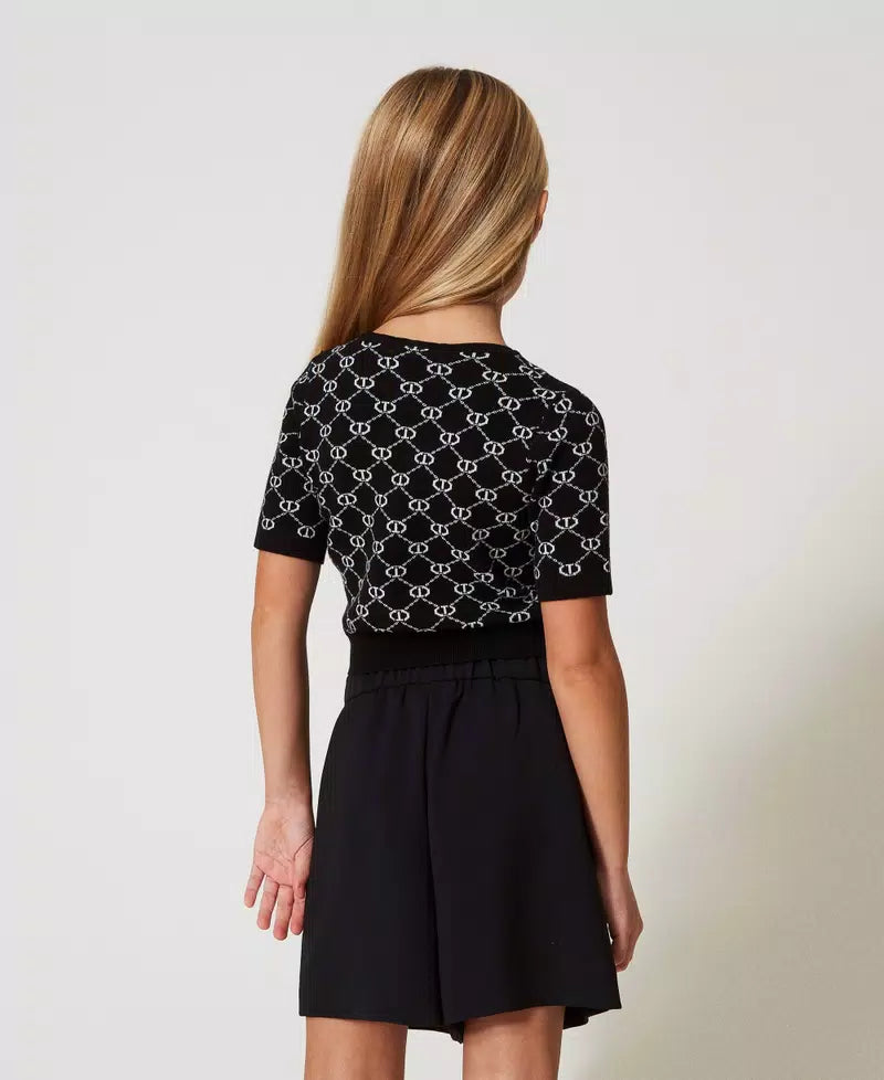 TWINSET KIDS 251GJ2QN5NERO