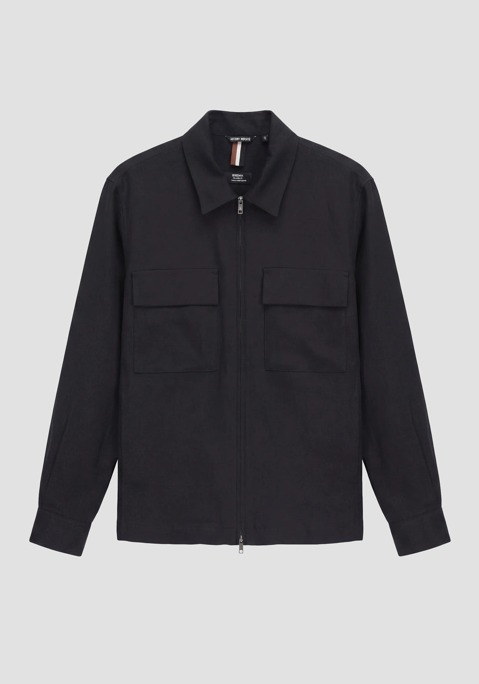 CAMICIA UOMO BREMA RELAXED FIT NERO ANTONY MORATO MMSL00795 NERO ANTONY MORATO 