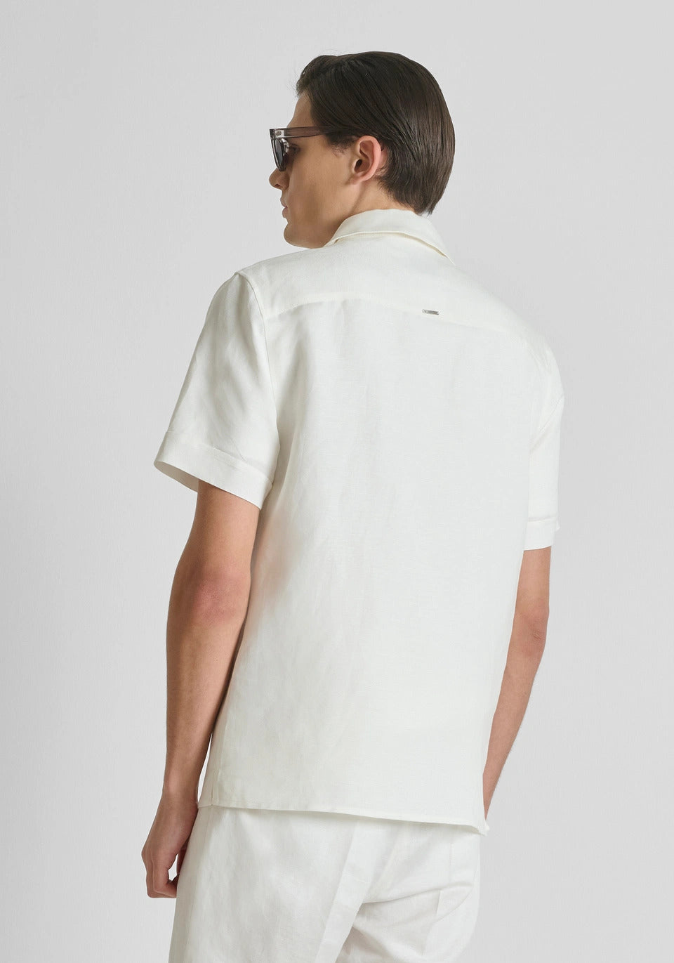 CAMICIA UOMO MEZZA MANICA CON TASCHE DAVANTI BIANCO ANTONY MORATO MMSS00202 FA900135 PANNA ANTONY MORATO 